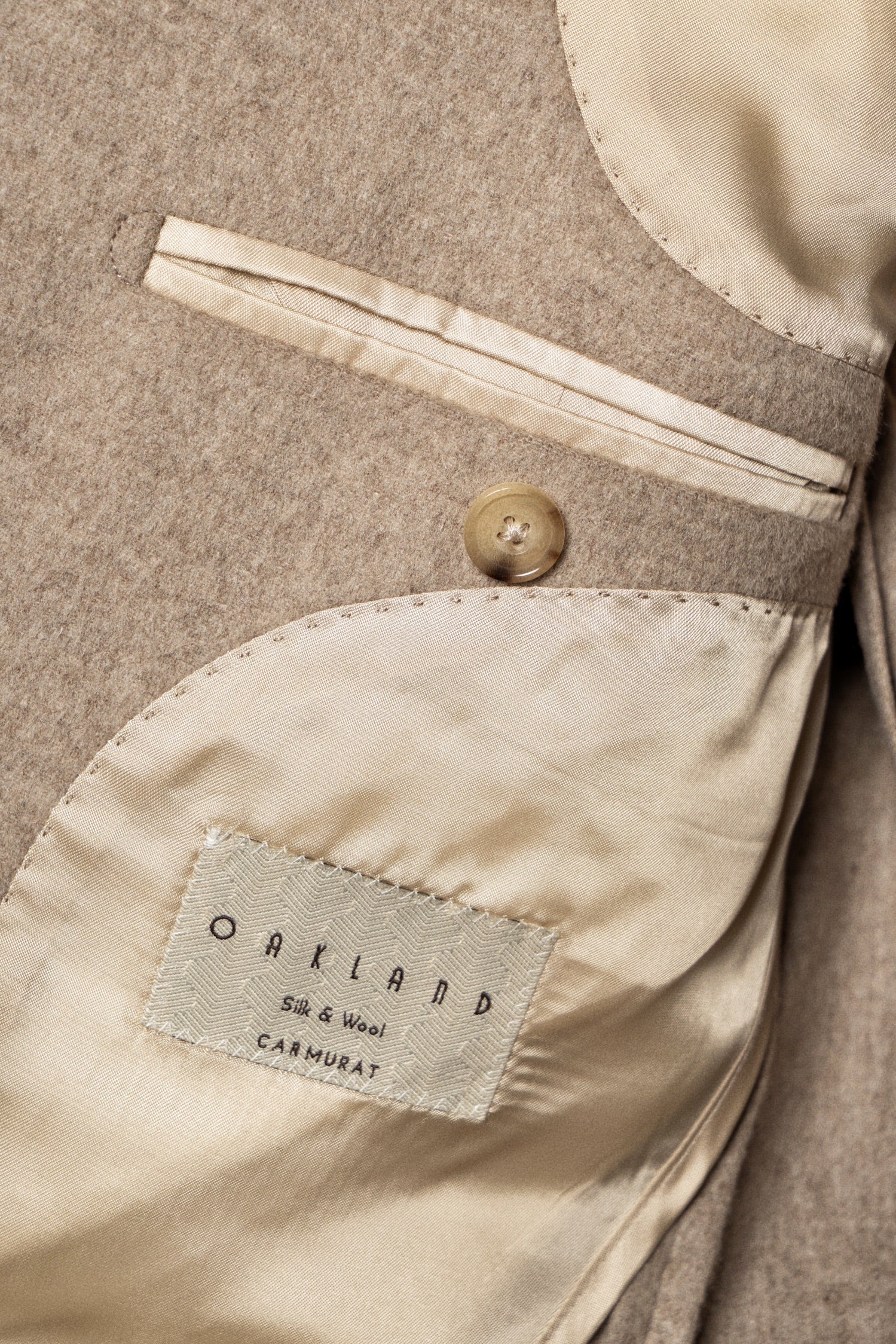 Oatmeal Wool Silk Jacket #982
