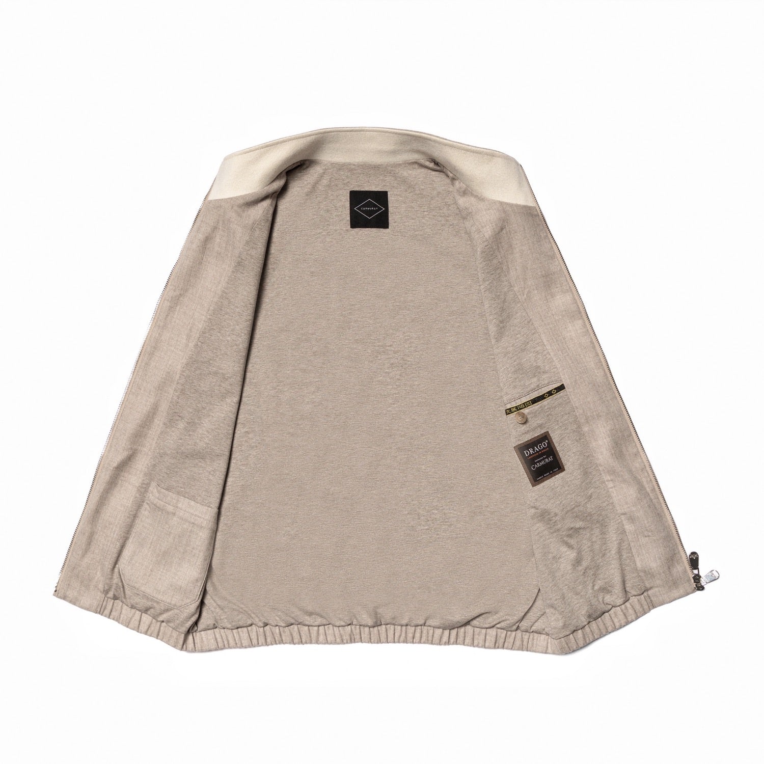 Beige Camel Wool Cashmere Gilet #1034