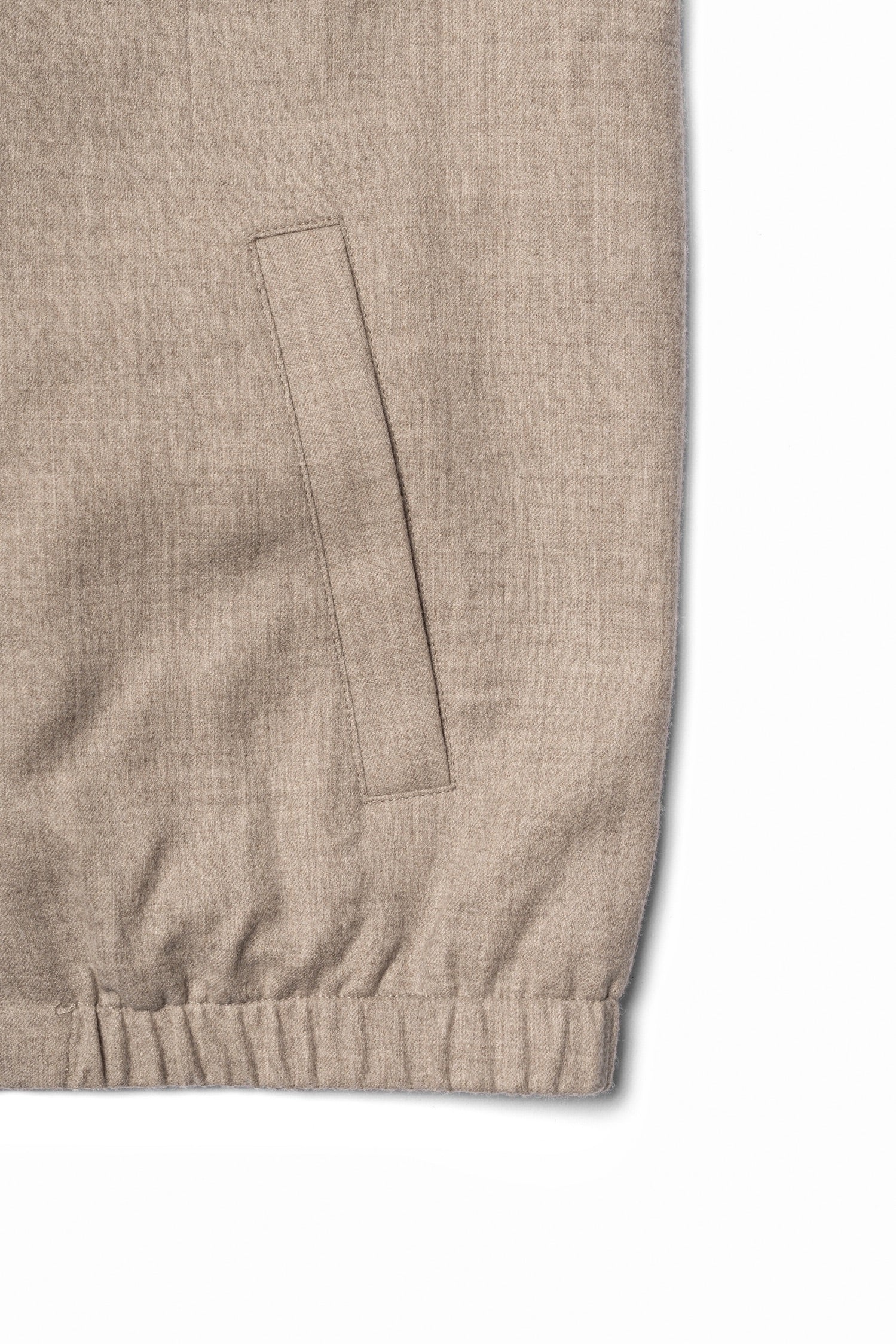 Beige Camel Wool Cashmere Gilet #1034