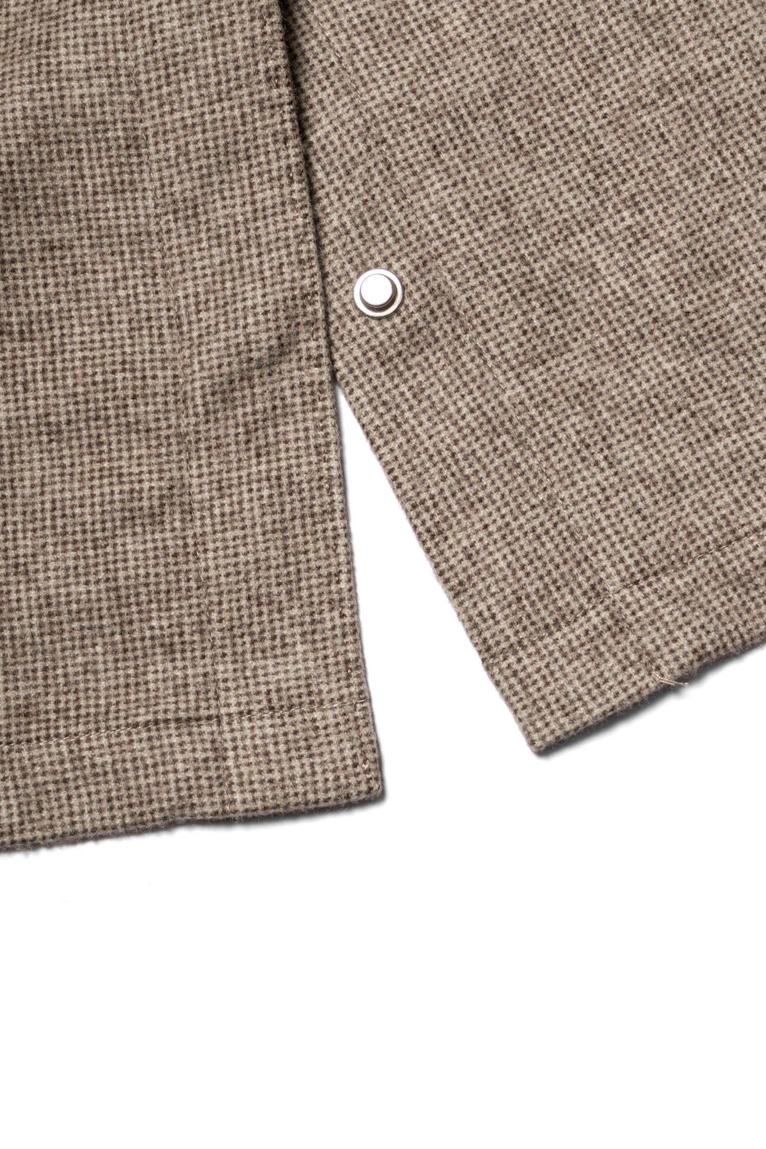 MTO Olive Houndstooth Cashmere Bamboo Fiber M65 Jacket #442