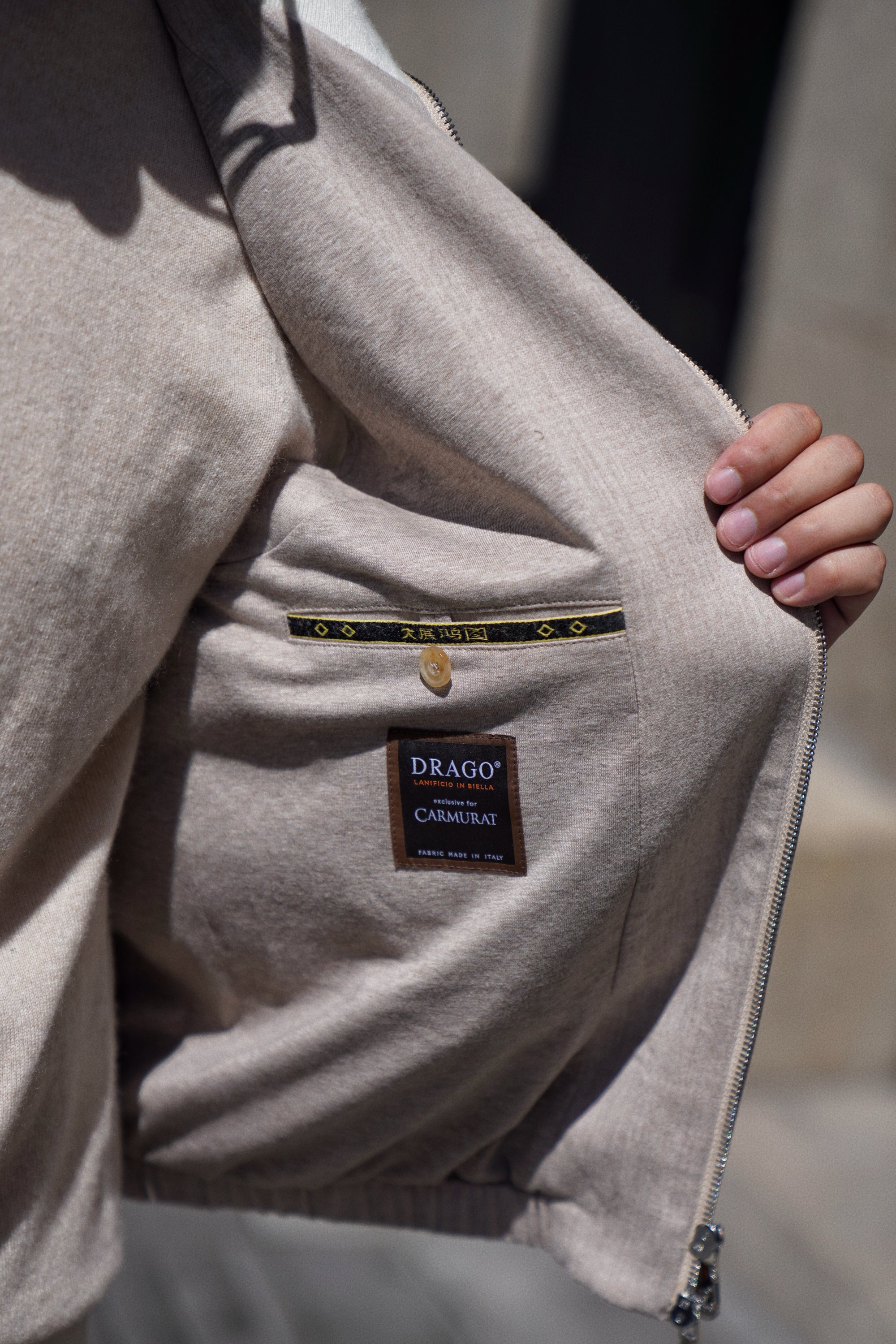 Beige Camel Wool Cashmere Gilet #1034