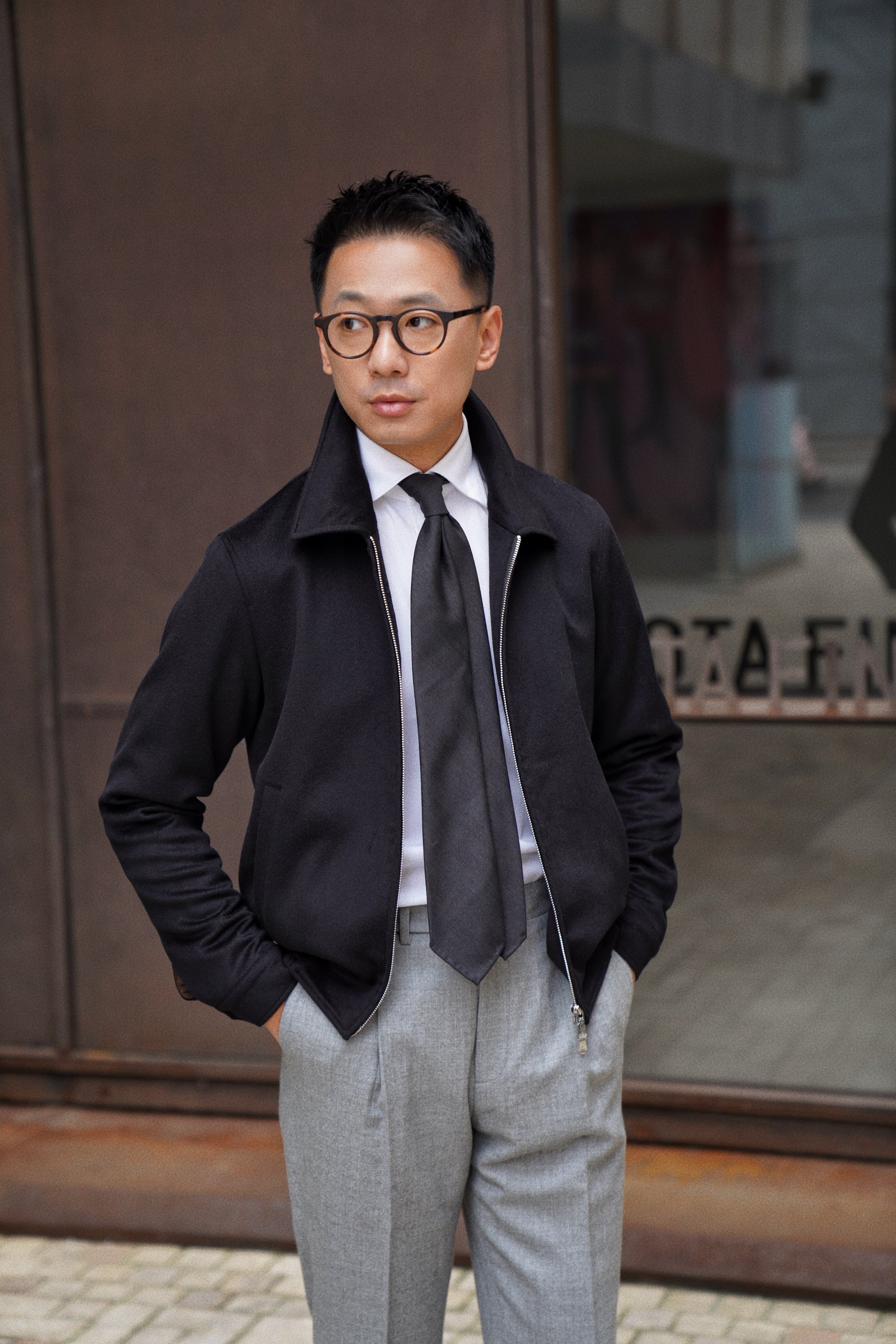 Black Cashmere A2 Jacket #357