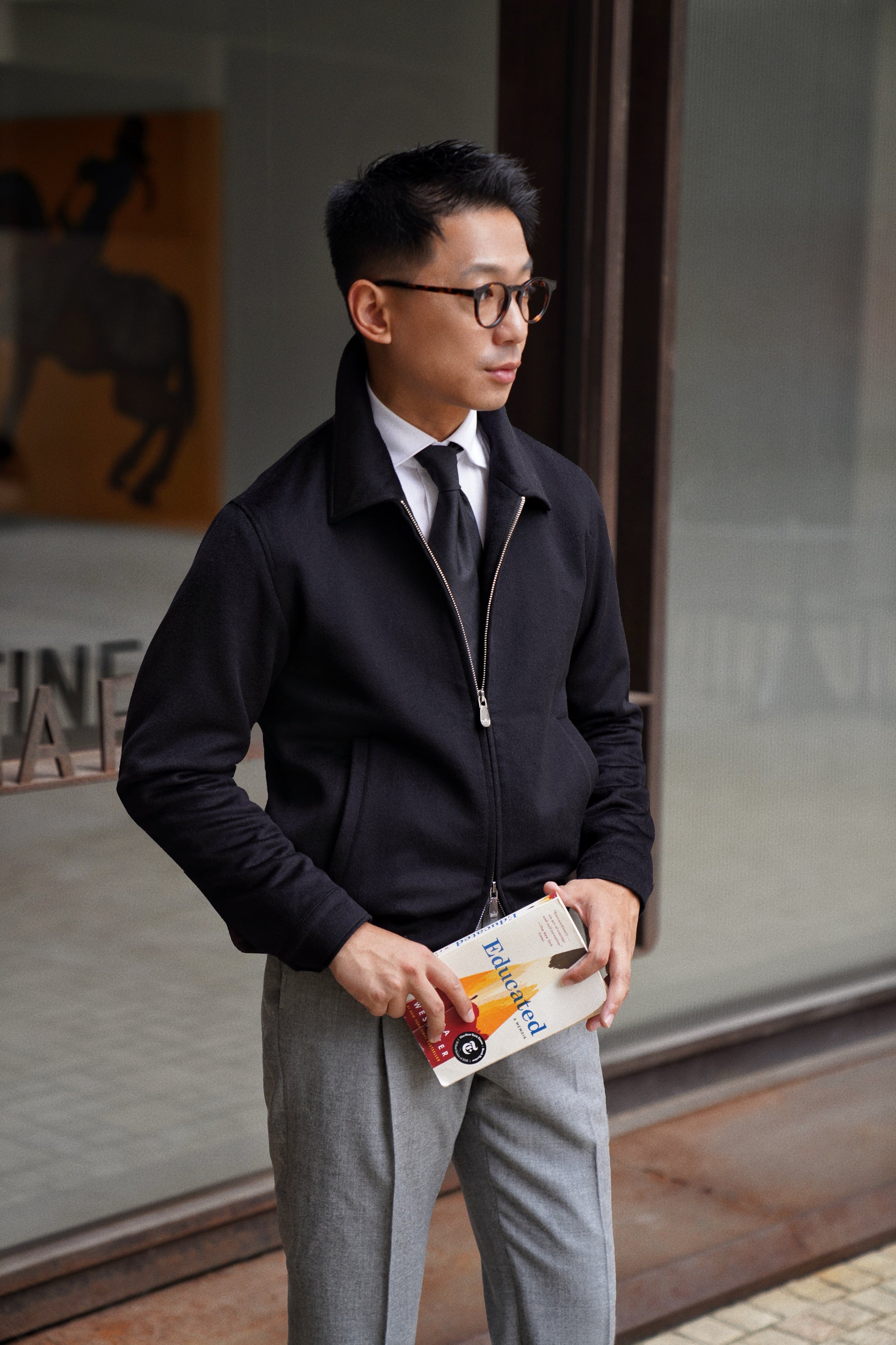 Black Cashmere A2 Jacket #357