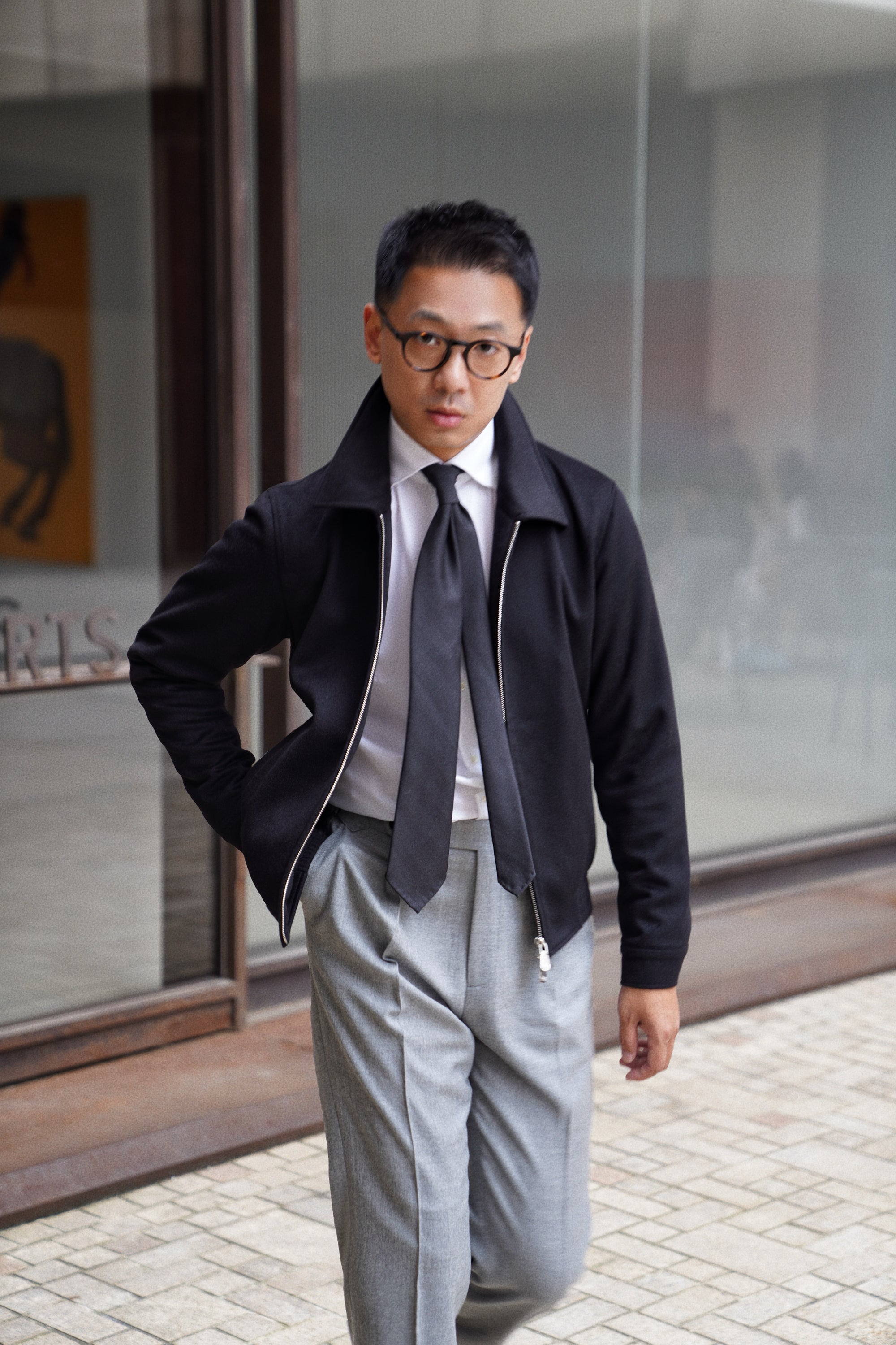 Black Cashmere A2 Jacket #357