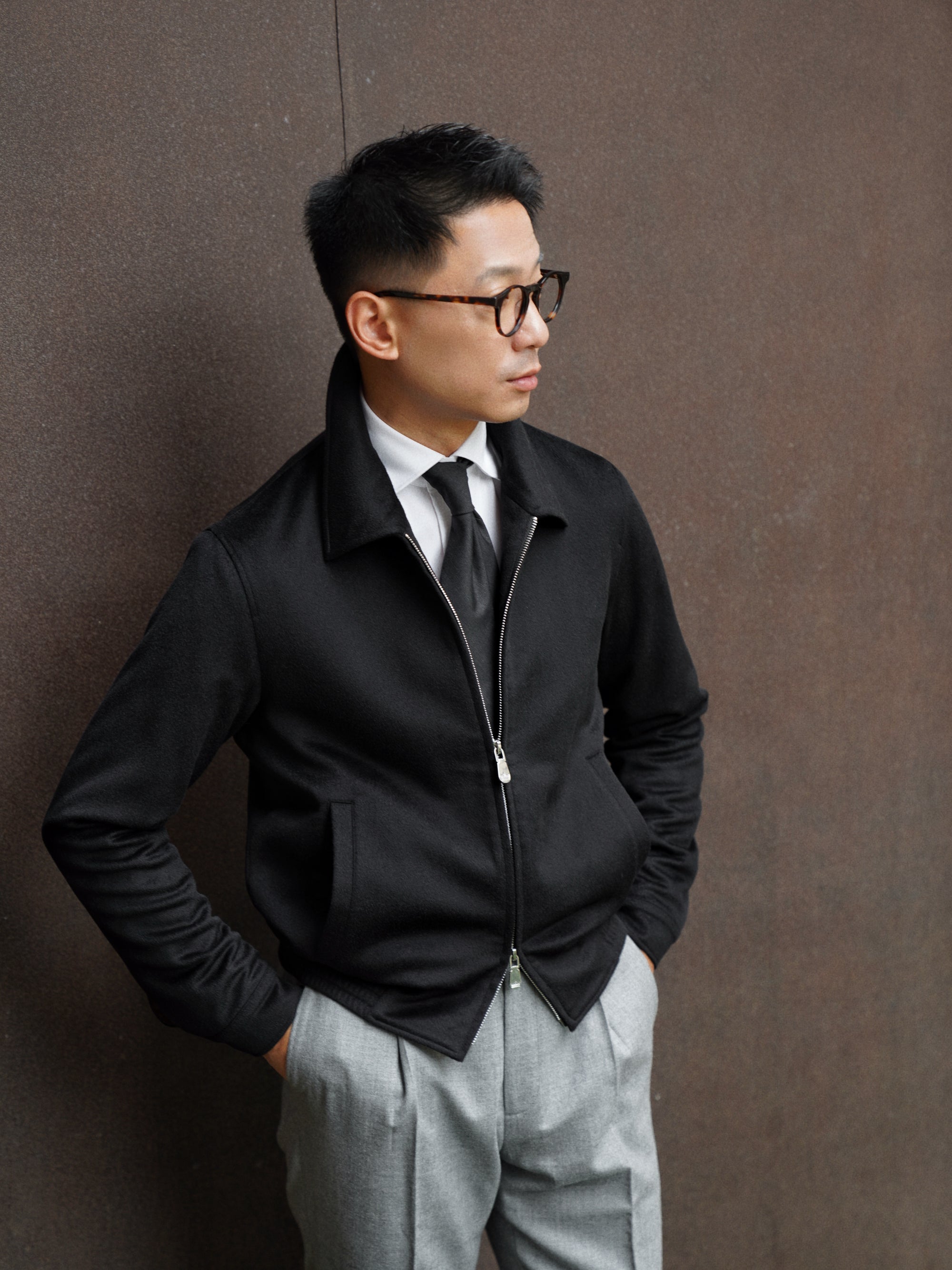 Black Cashmere A2 Jacket #357