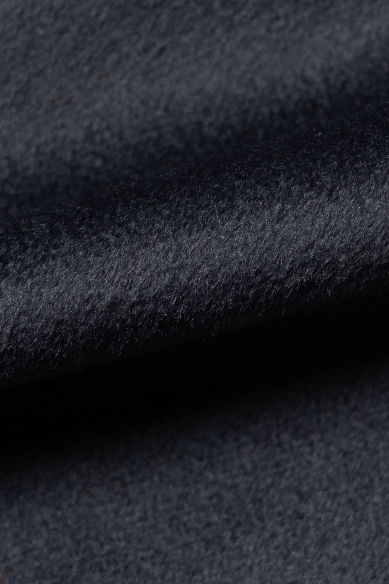 MTO Steel Blue Cashmere Polo Coat #825