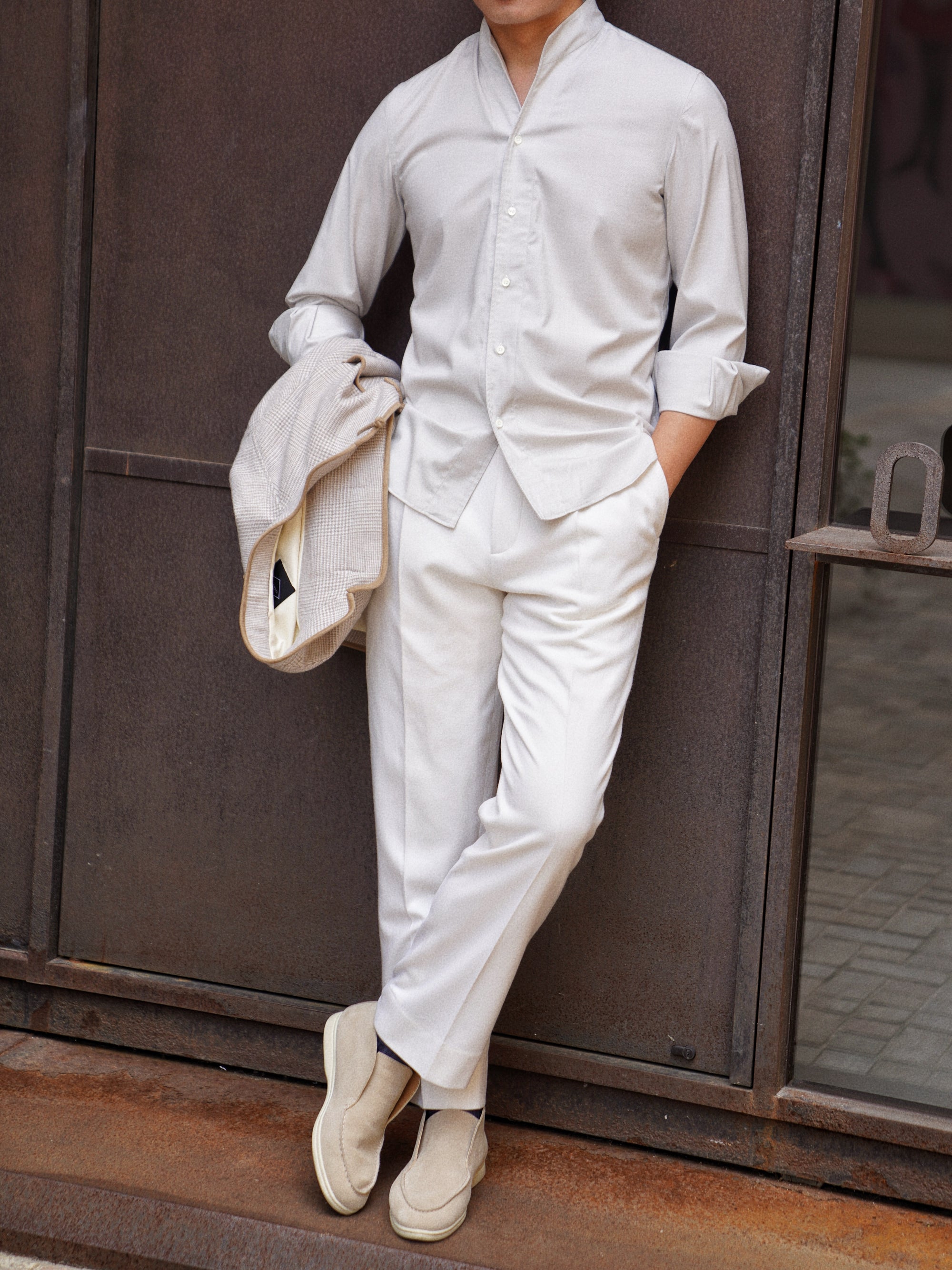 Knitted Wool Drawstring Trousers #991 #992 #993