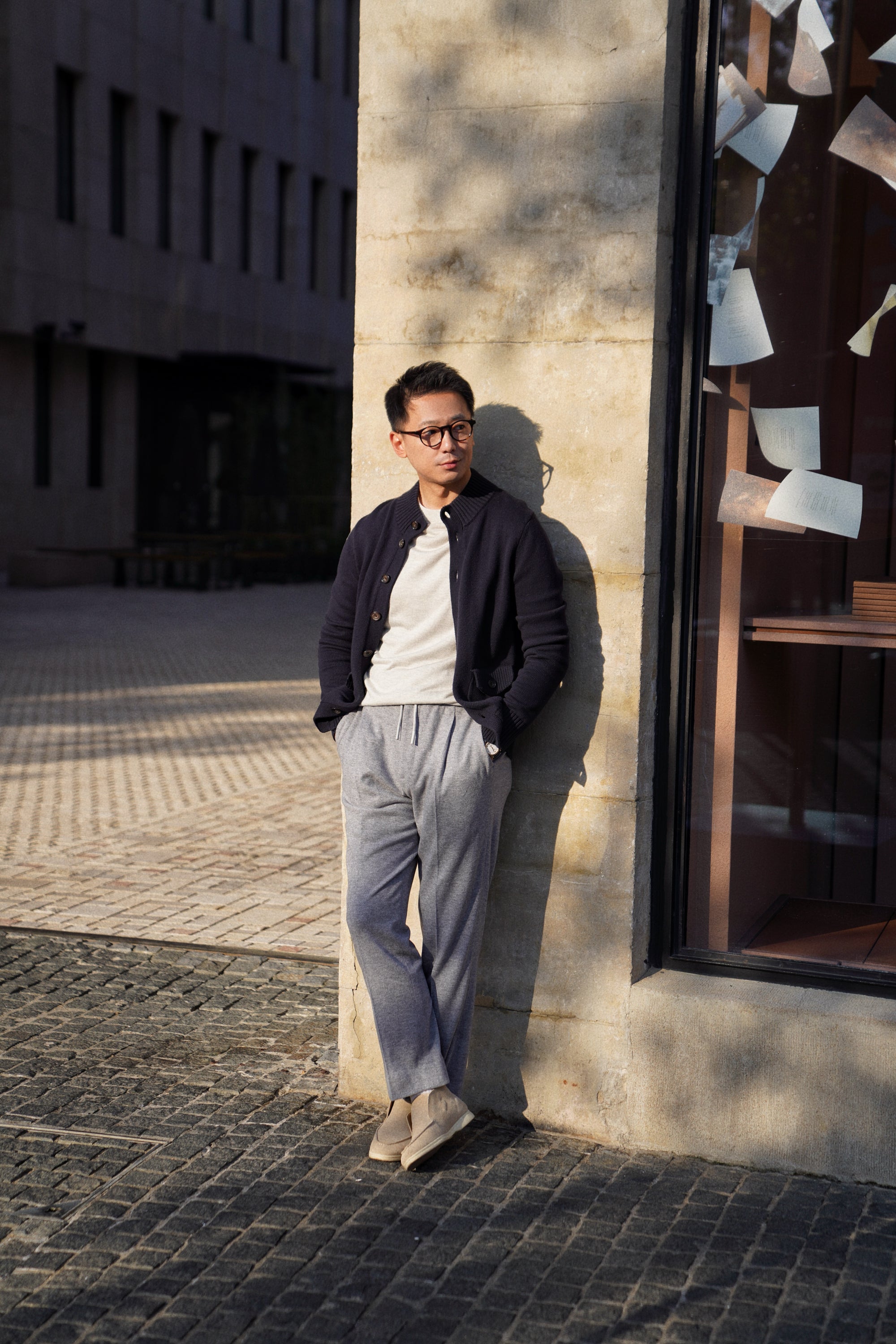 Knitted Wool Drawstring Trousers #991 #992 #993