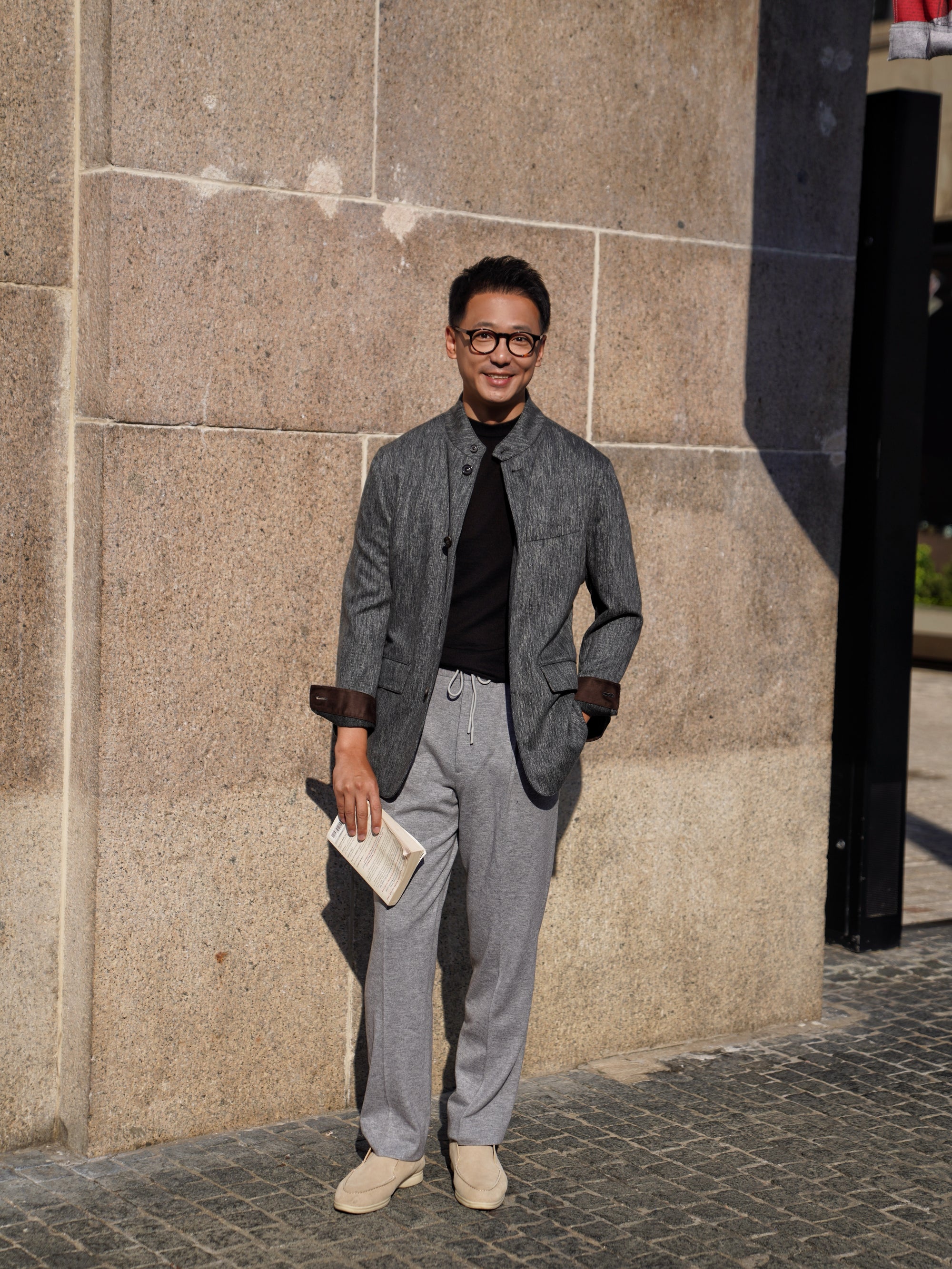 Knitted Wool Drawstring Trousers #991 #992 #993