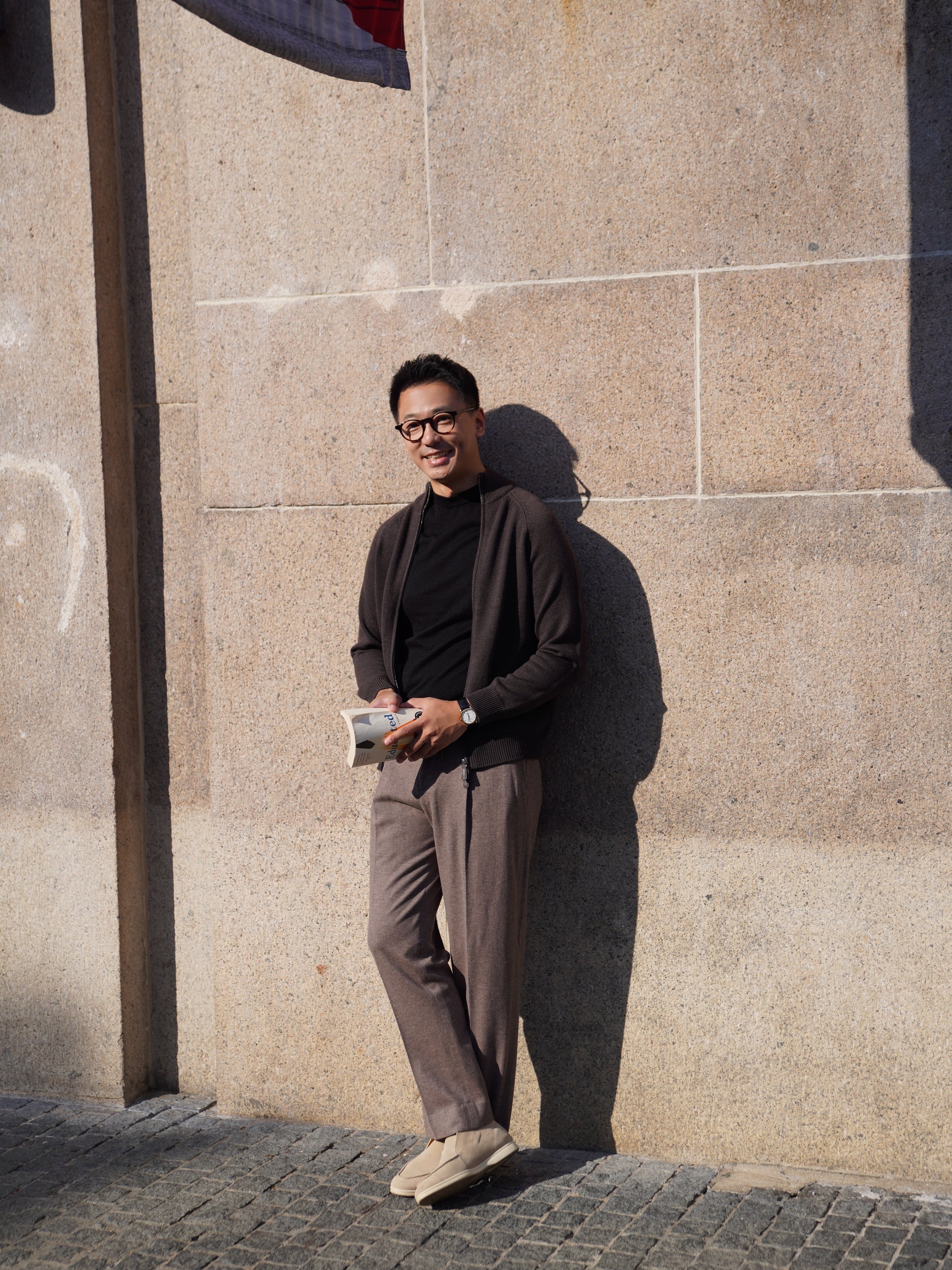 Knitted Wool Drawstring Trousers #991 #992 #993