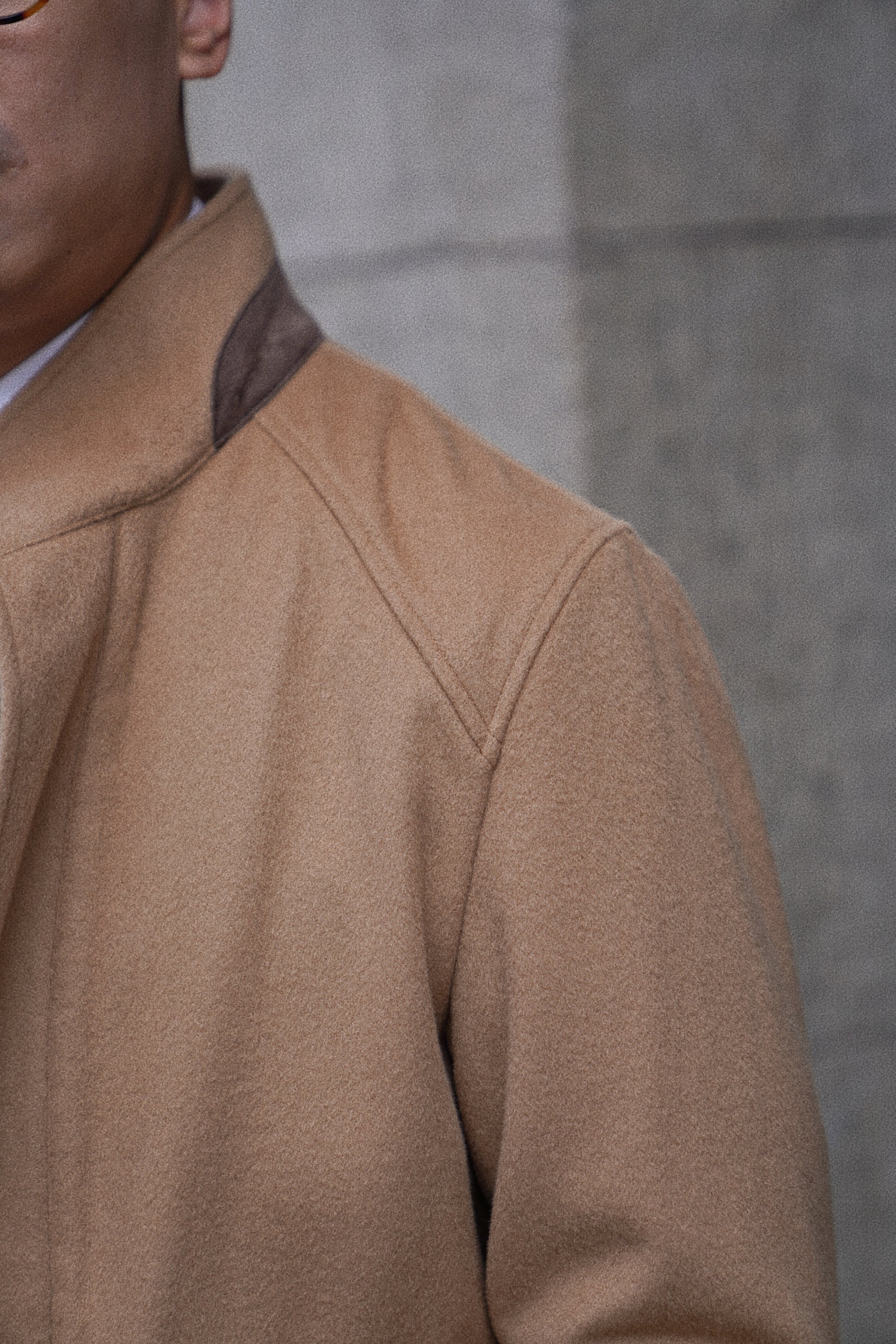 Camel Wool Cashmere M65 Jacket #404