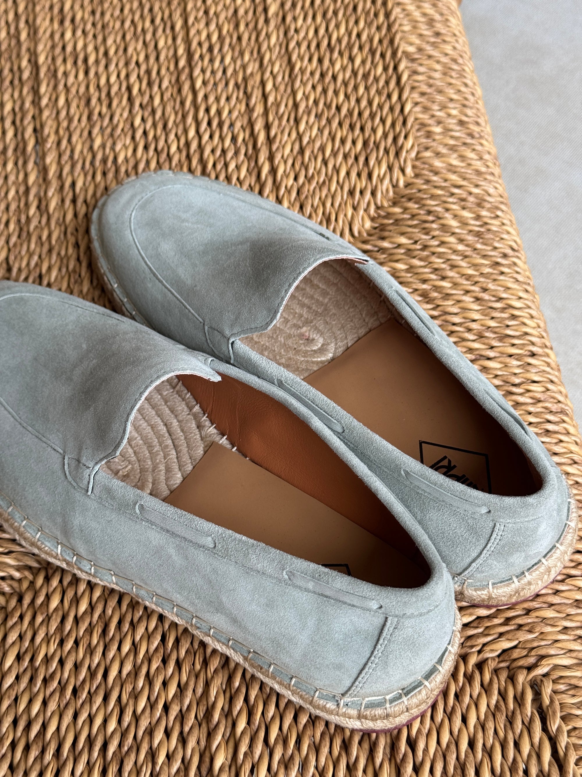 Capri Sheepskin Suede Espadrille