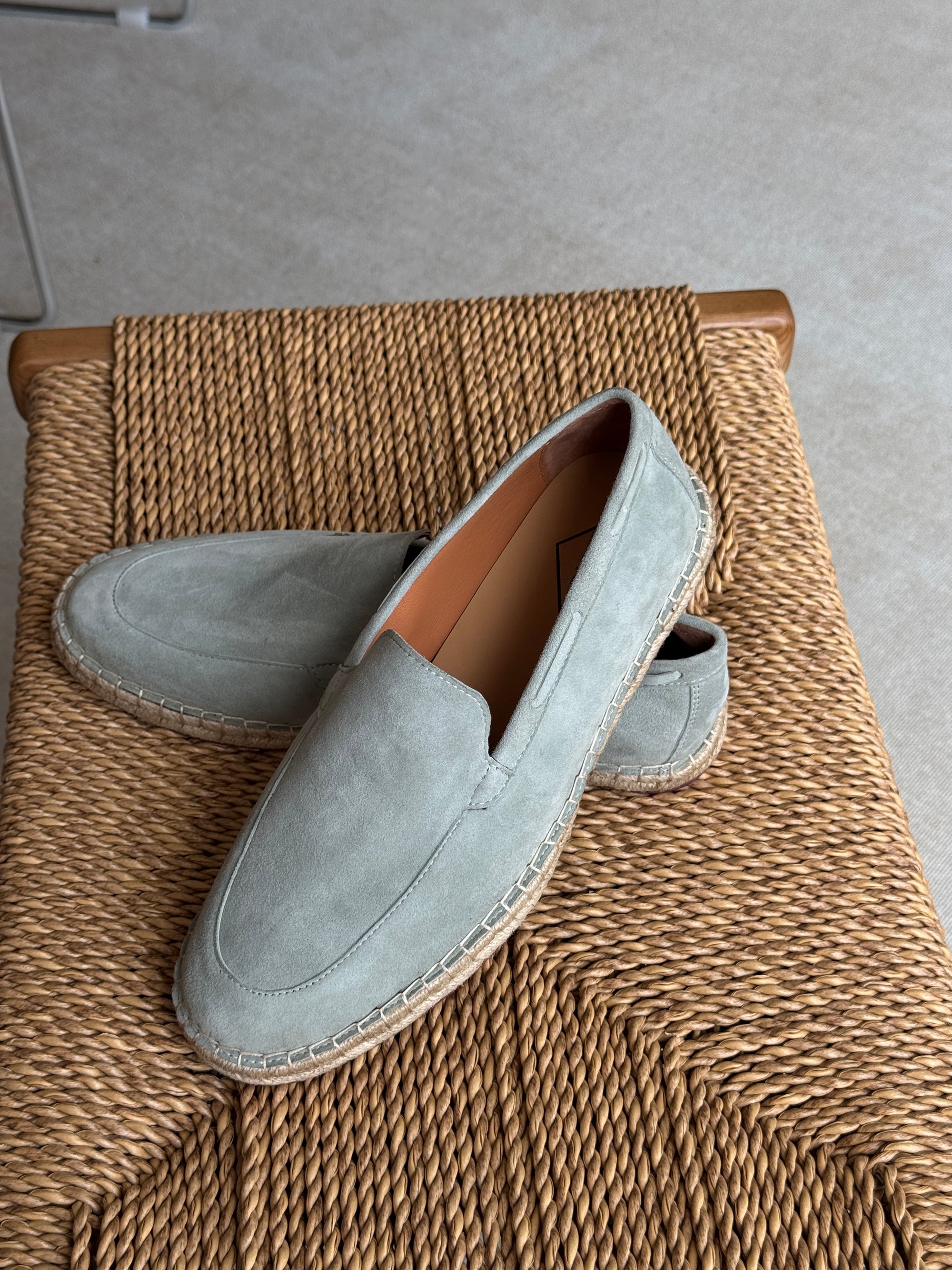 Capri Sheepskin Suede Espadrille