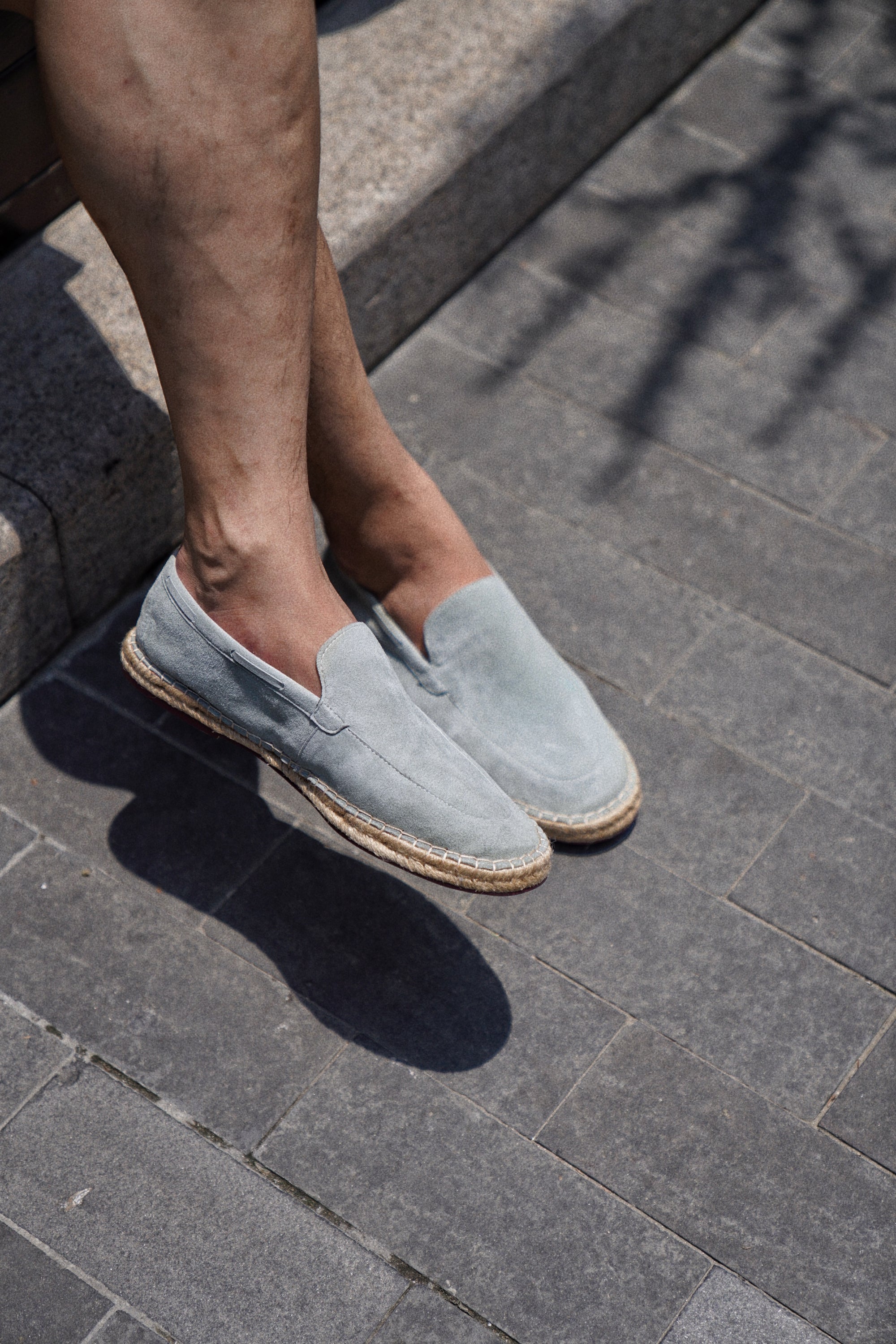 Capri Sheepskin Suede Espadrille