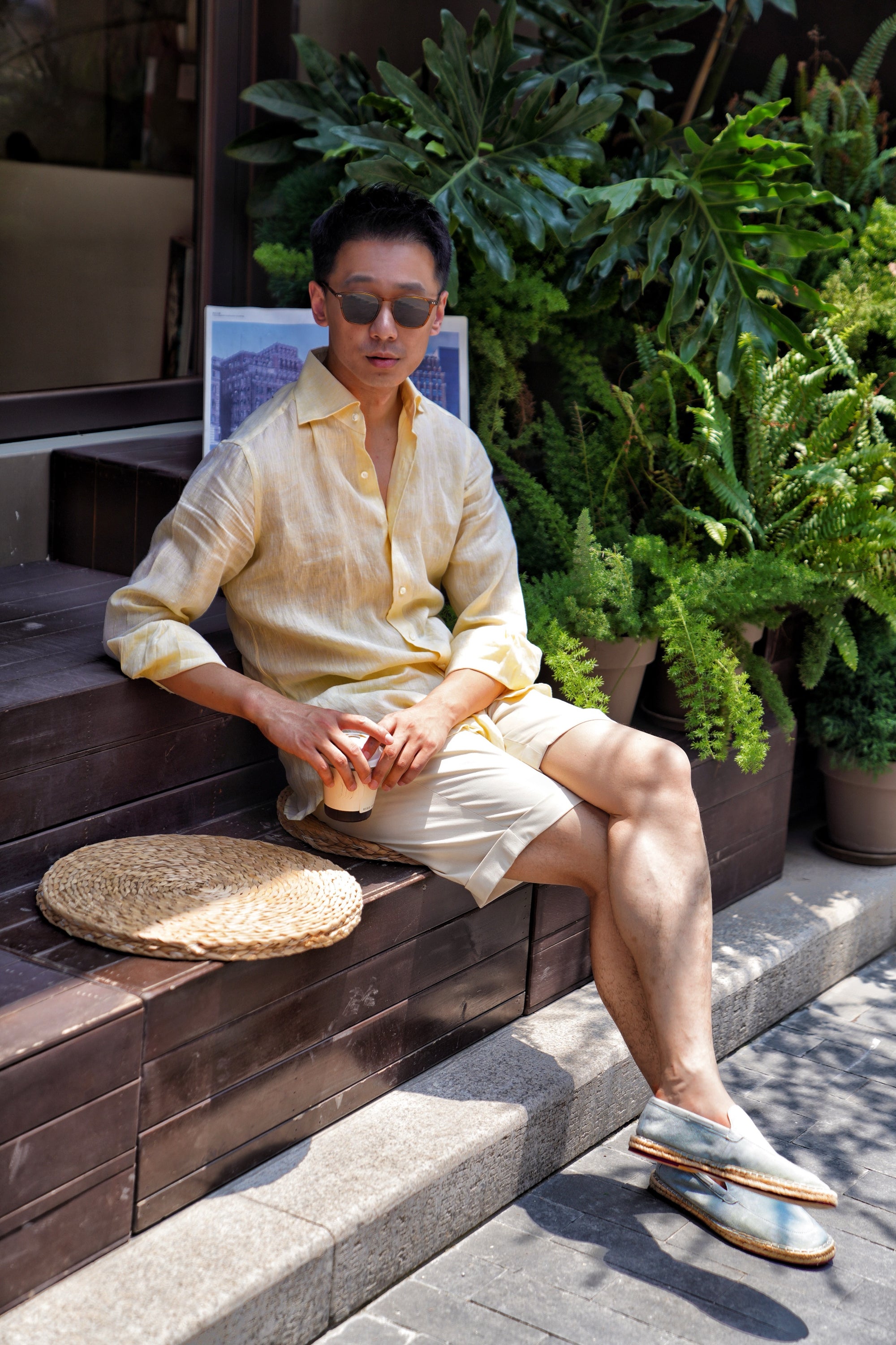 Capri Sheepskin Suede Espadrille