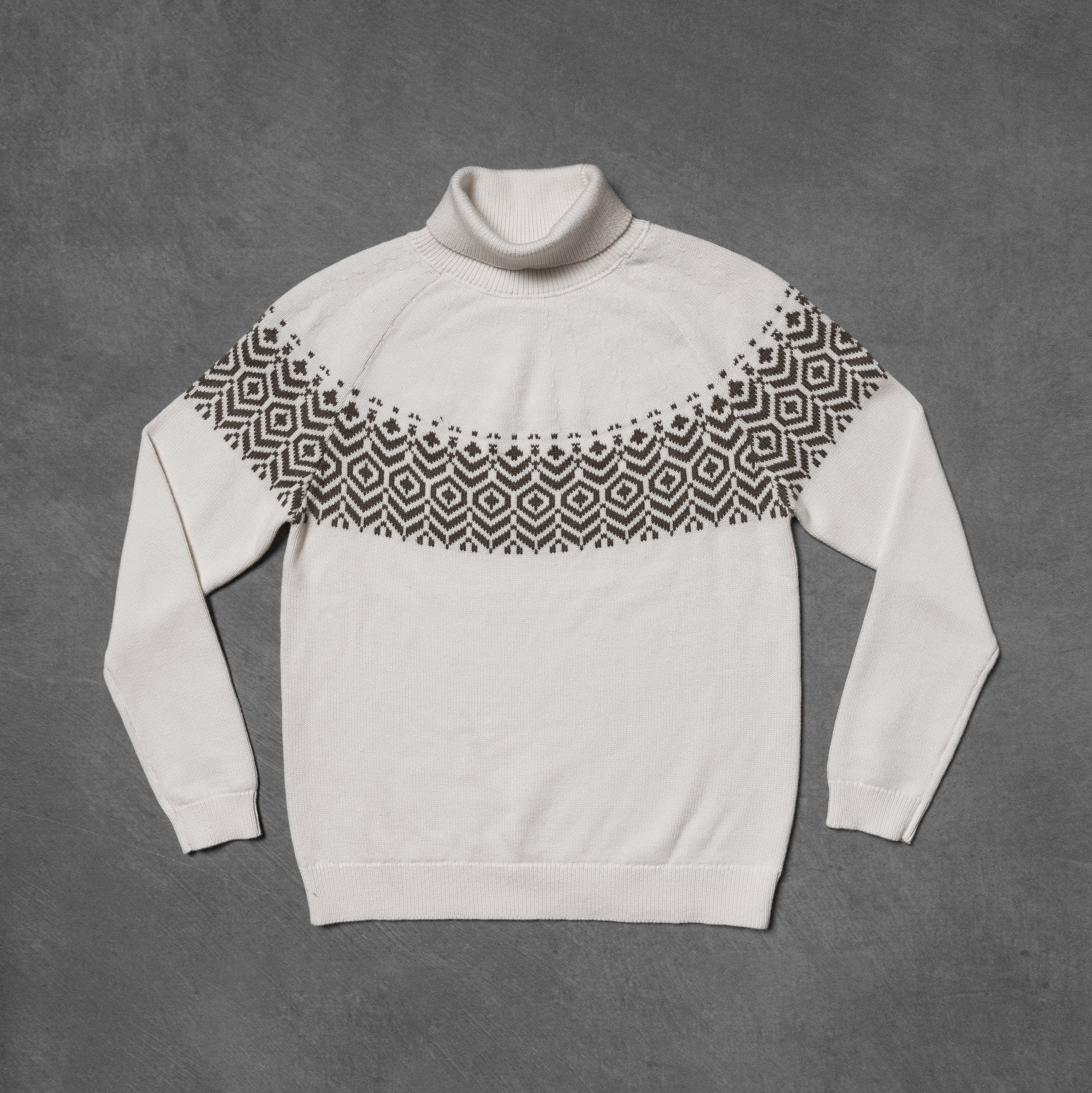 Fair Isle Roll Neck Jumper