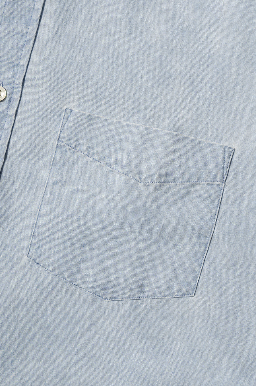 MTO Washed Denim Button Down Shirt