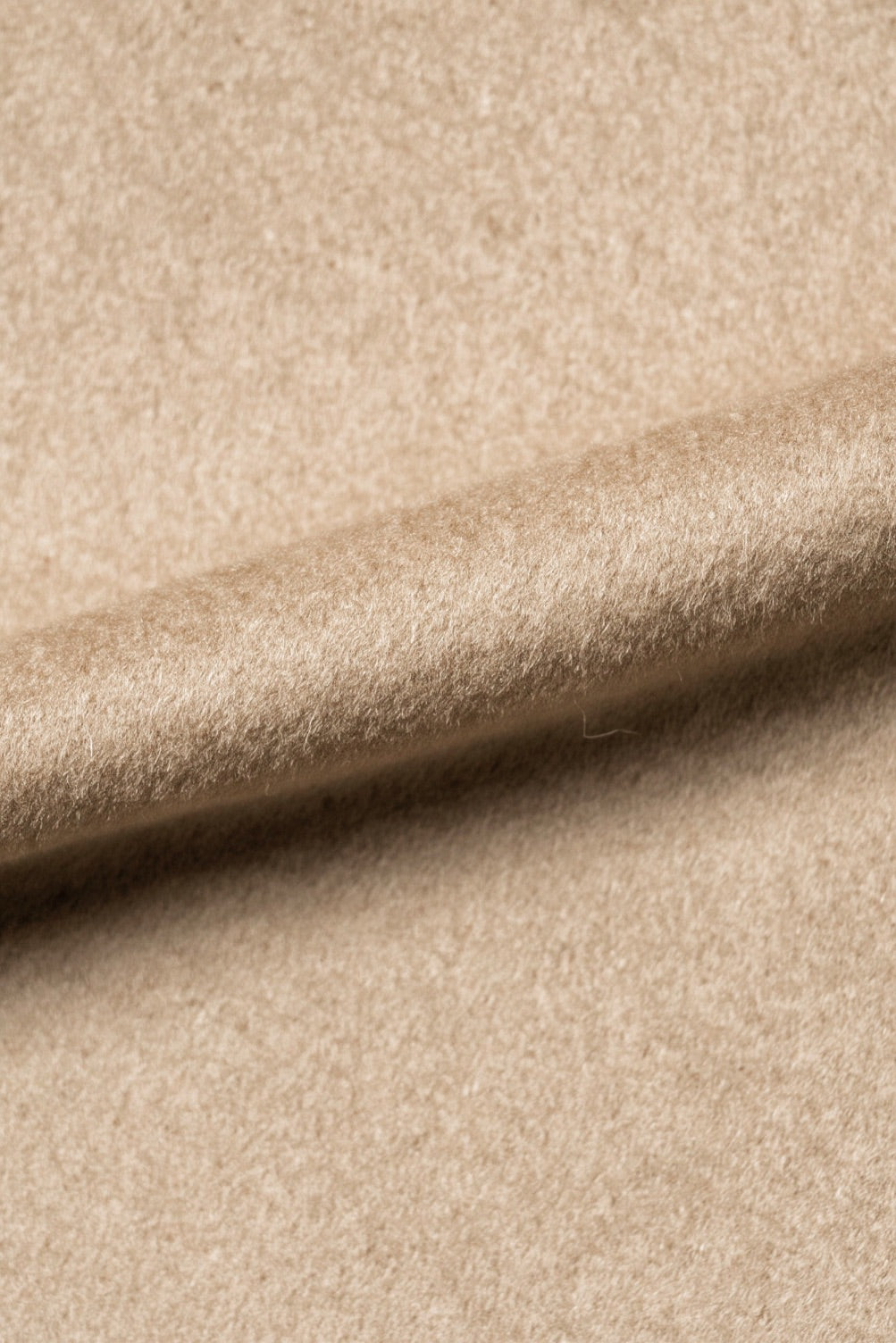 Light Camel Wool Chesterfield Coat #852