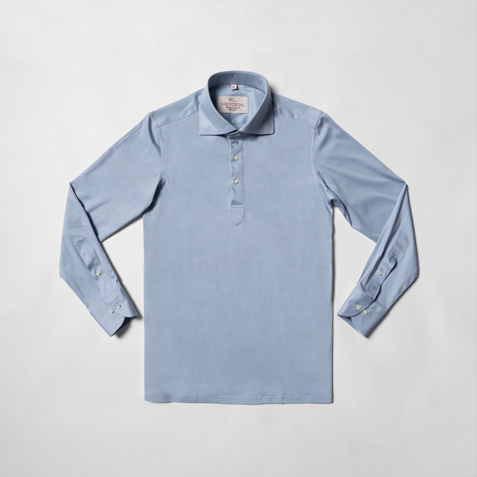 MTO Sky Blue Blending Polo Shirt