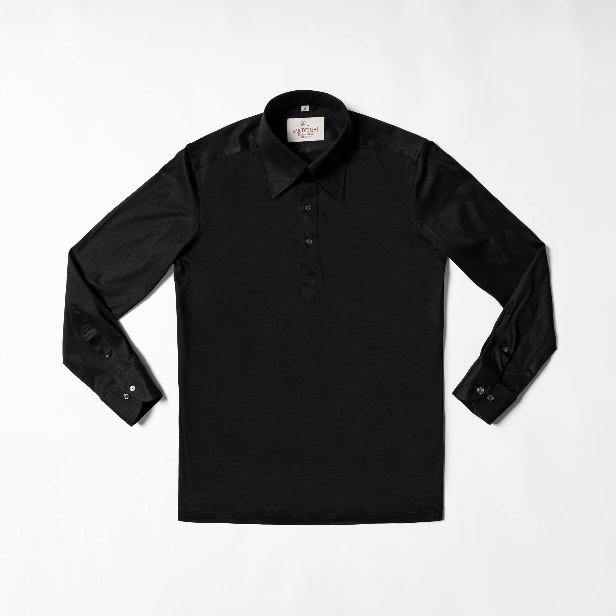 MTO Black Blending Polo Shirt