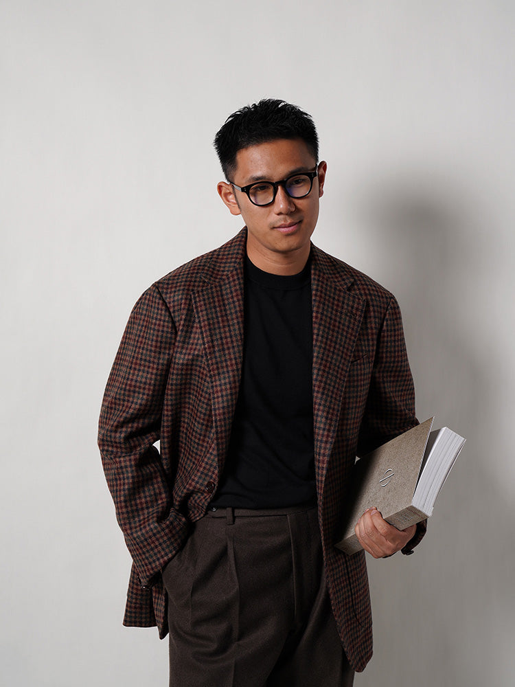 Black Long Sleeve Crew Neck Jumper