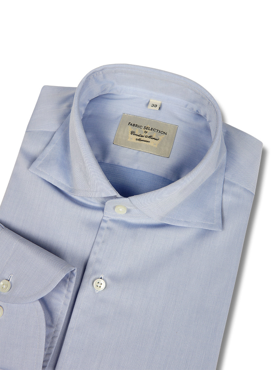 MTO Pale Blue Cotton Shirt