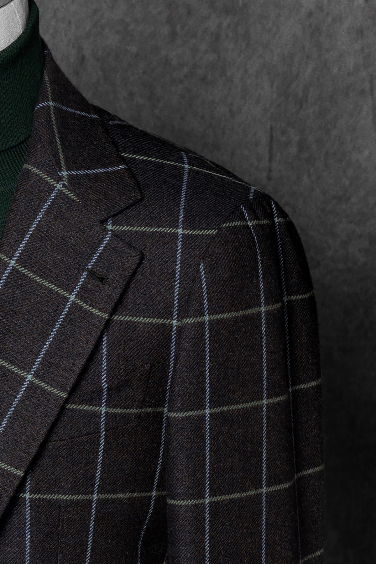Lavender Grey Windowpane Jacket #42