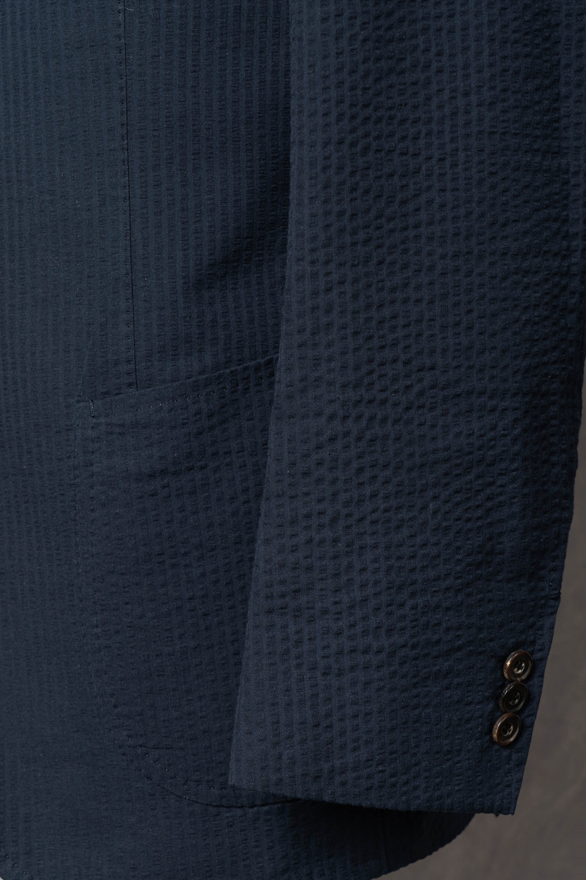 Navy Seersucker Blazer #53