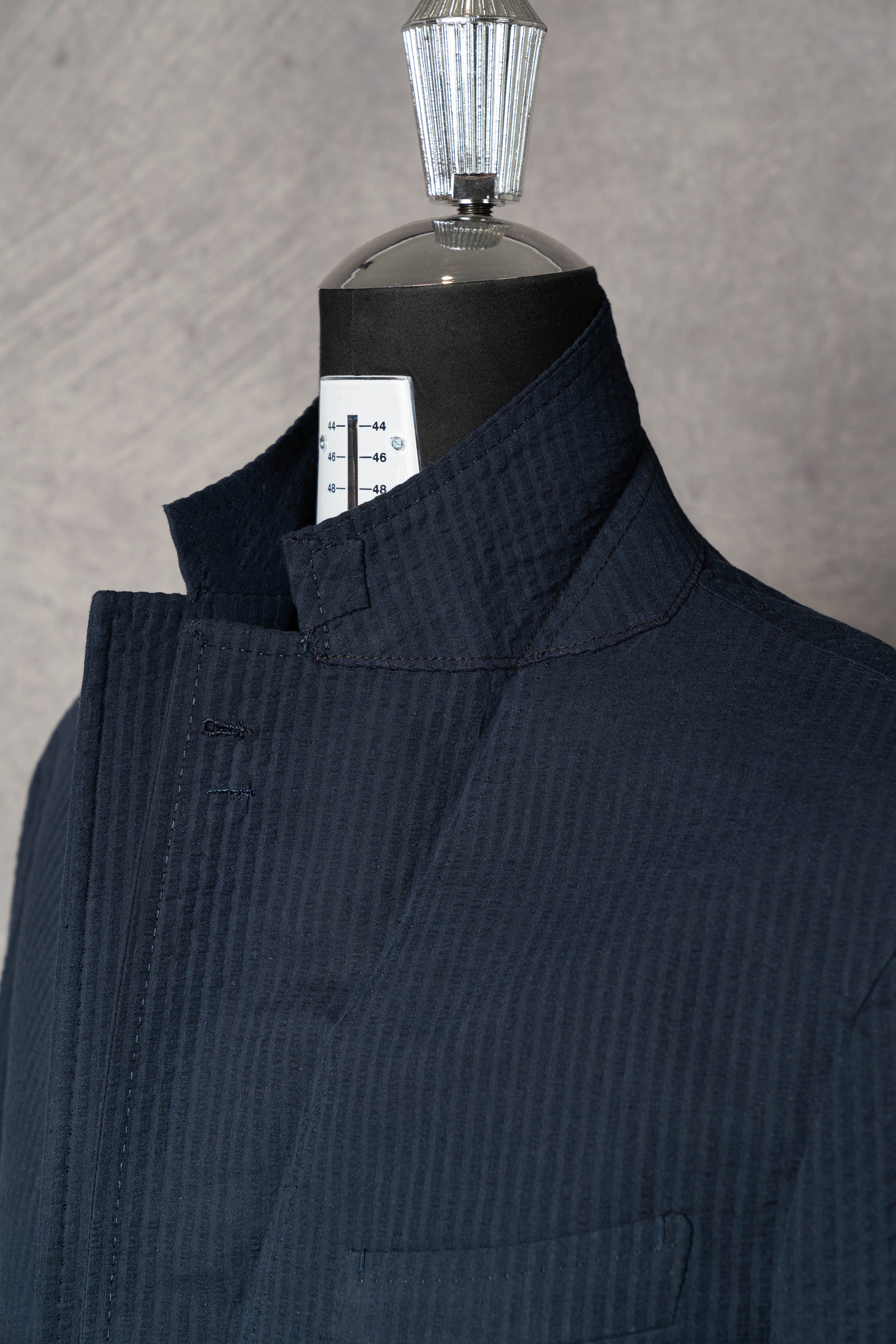 Navy Seersucker Blazer #53