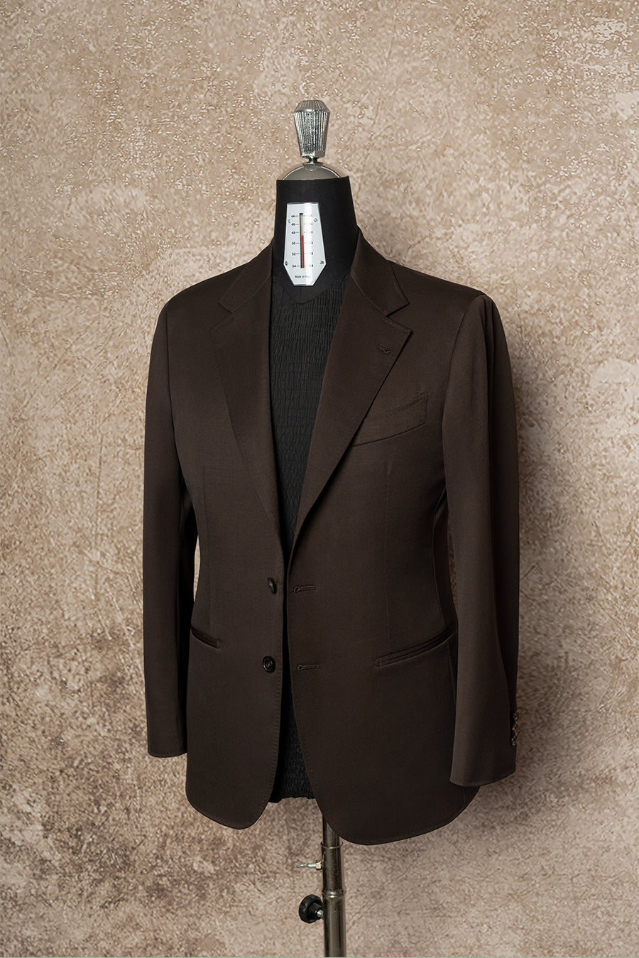 Dark Brown Wool Suit