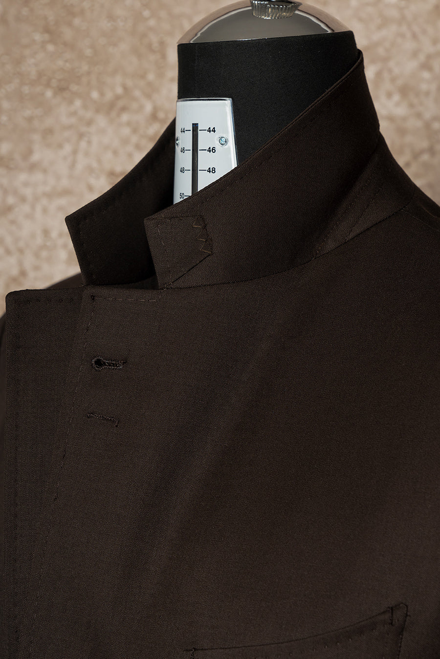 Dark Brown Wool Suit