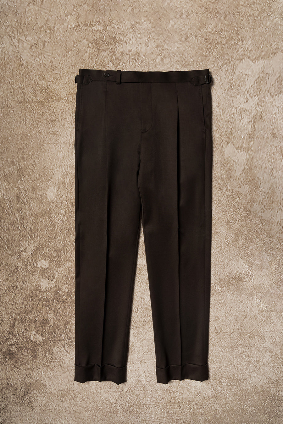 Dark Brown Wool Suit