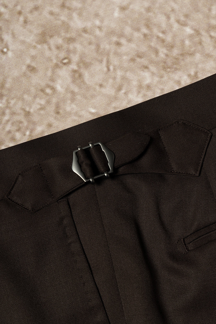 Dark Brown Wool Suit