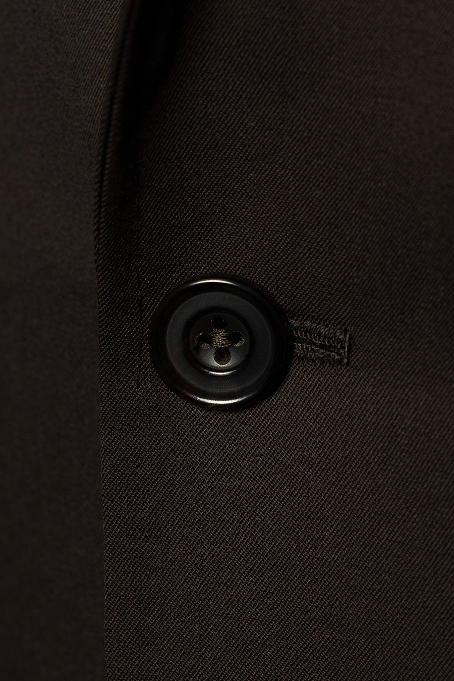 Dark Brown Wool Suit