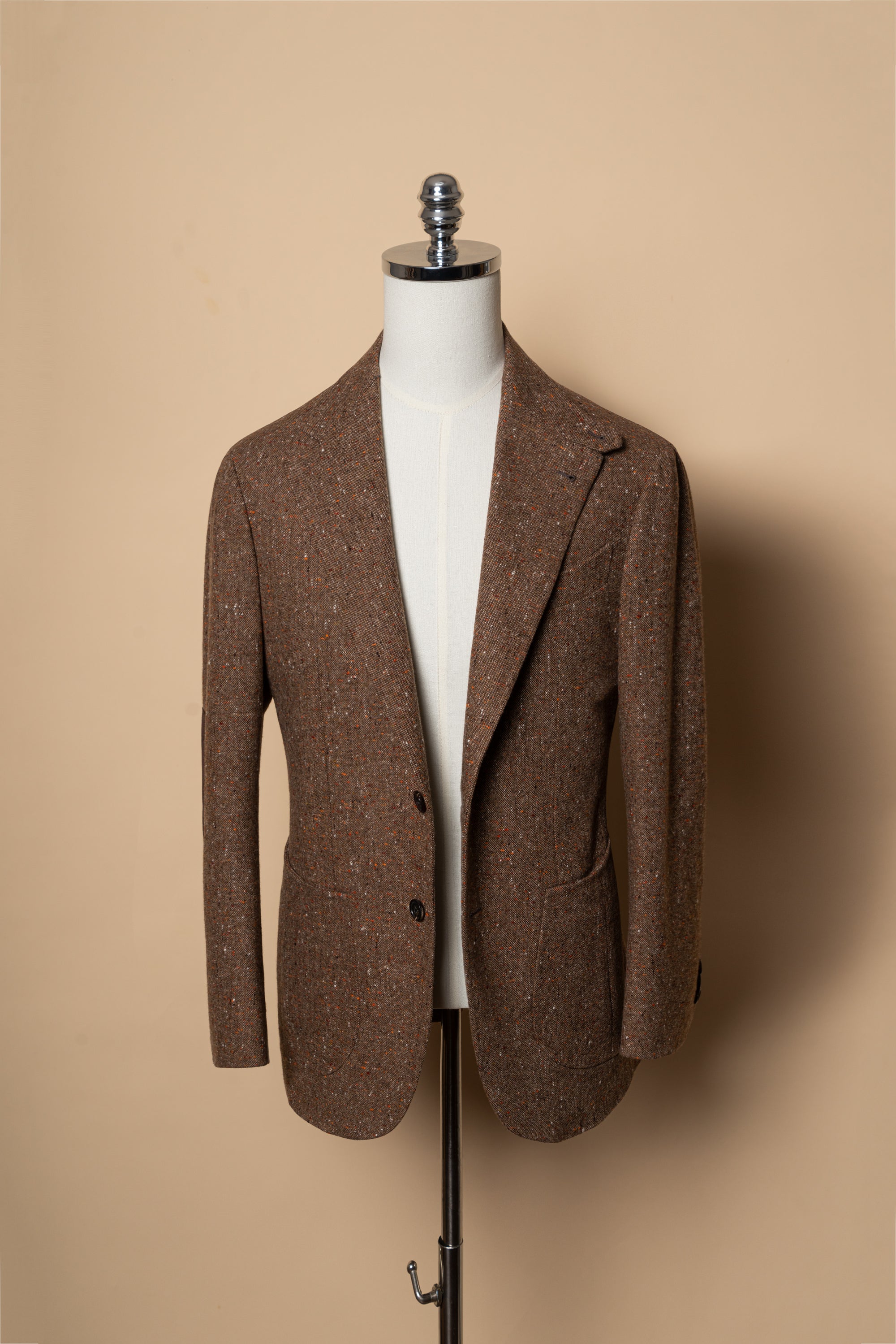 MTO Caramel Donegal Wool Jacket