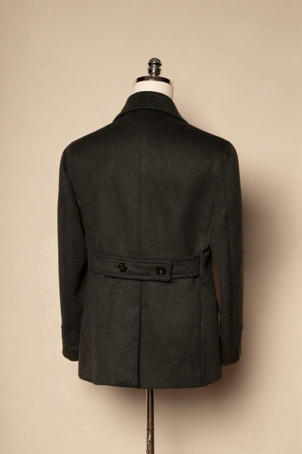 Military Wool Peacoat #155