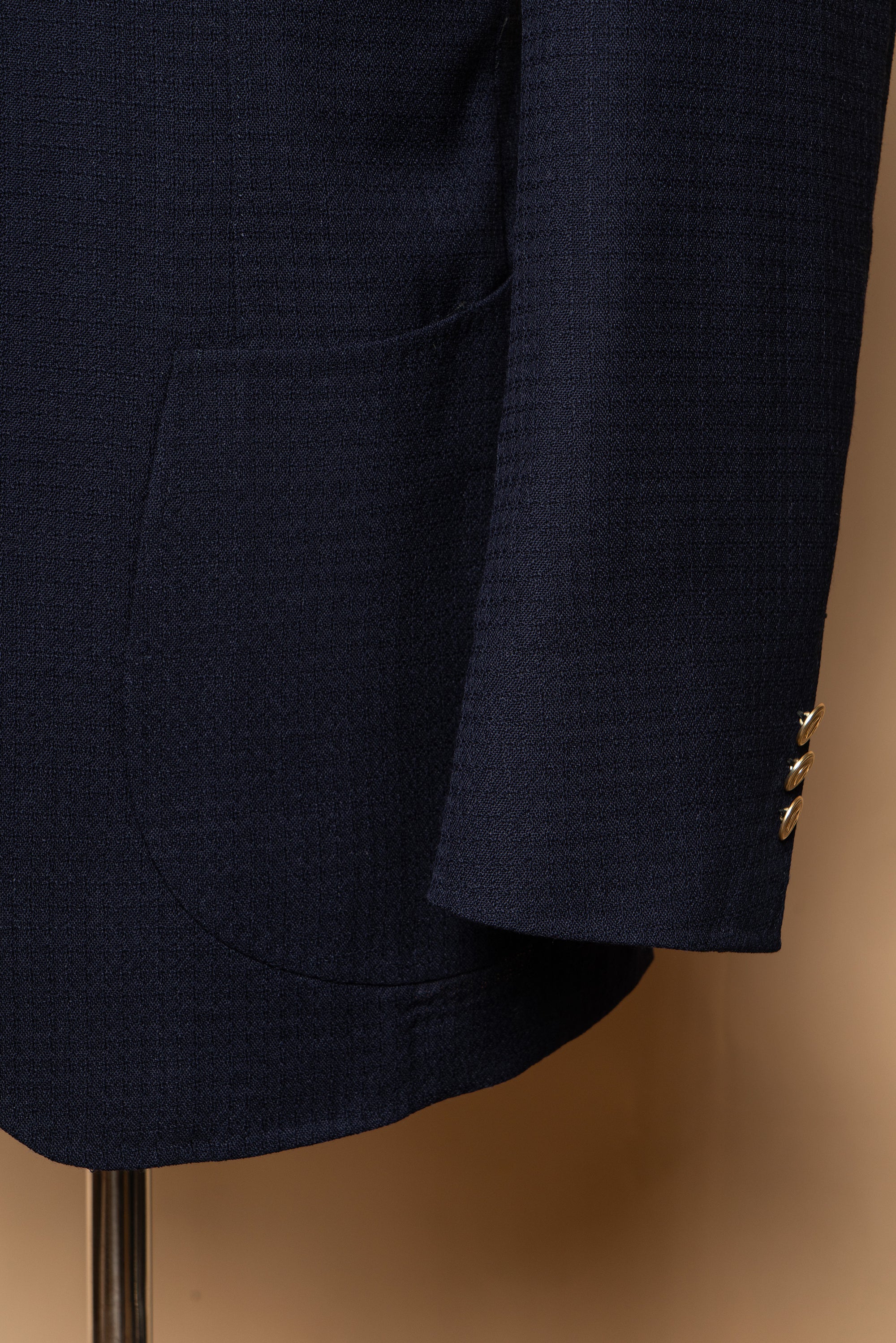 MTO Navy Alpaca Blazer Jacket #817