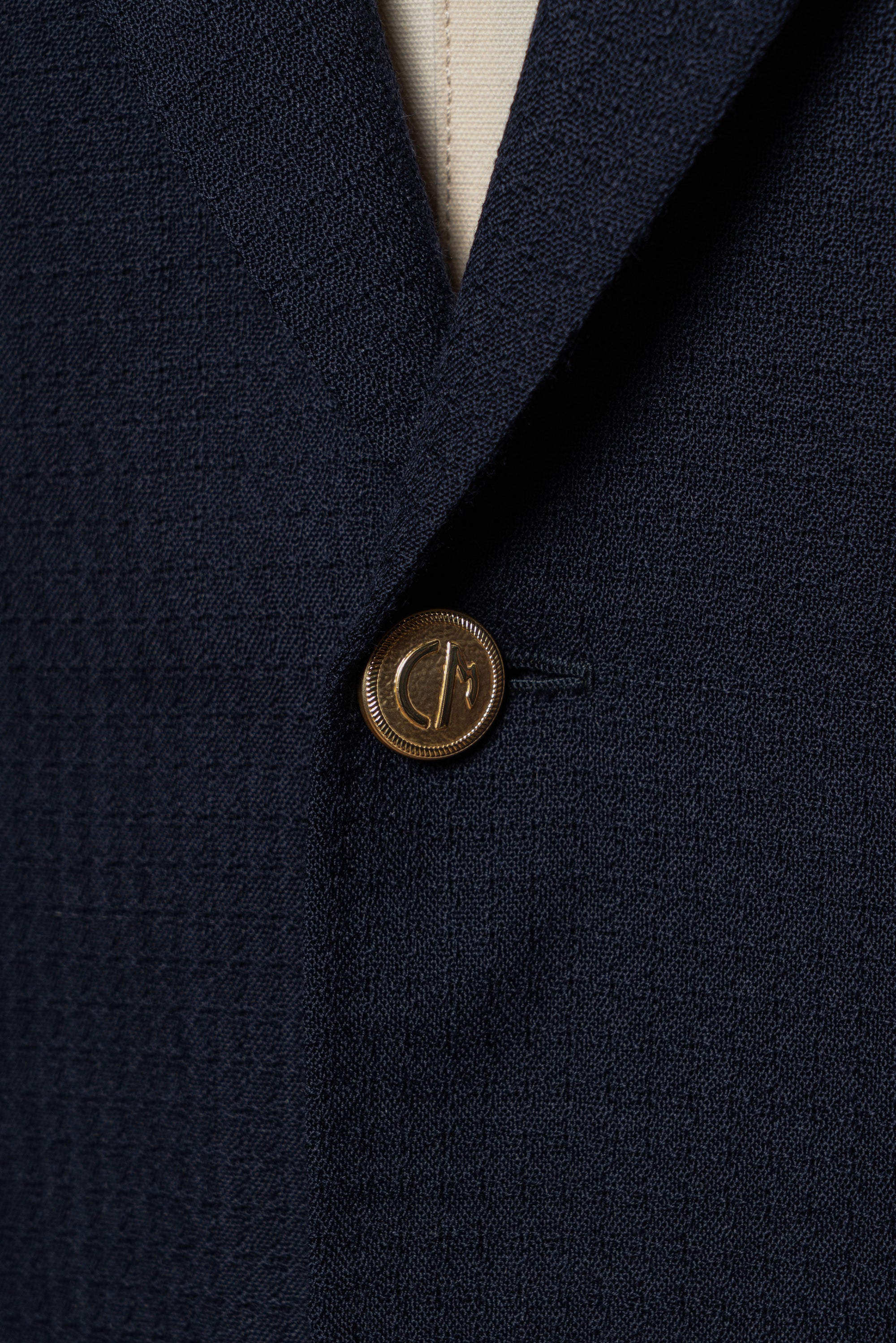 MTO Navy Alpaca Blazer Jacket #817
