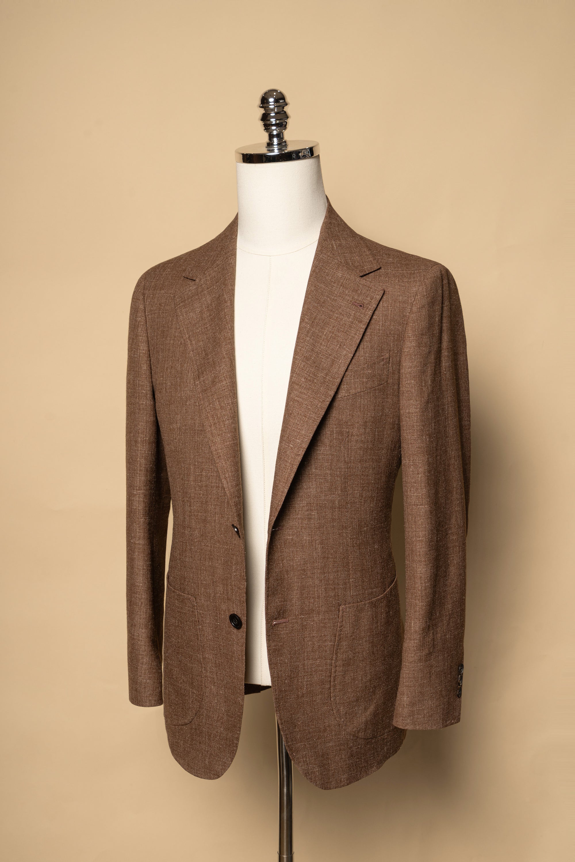 MTO Tangerine Wool Silk Nettle Jacket #805