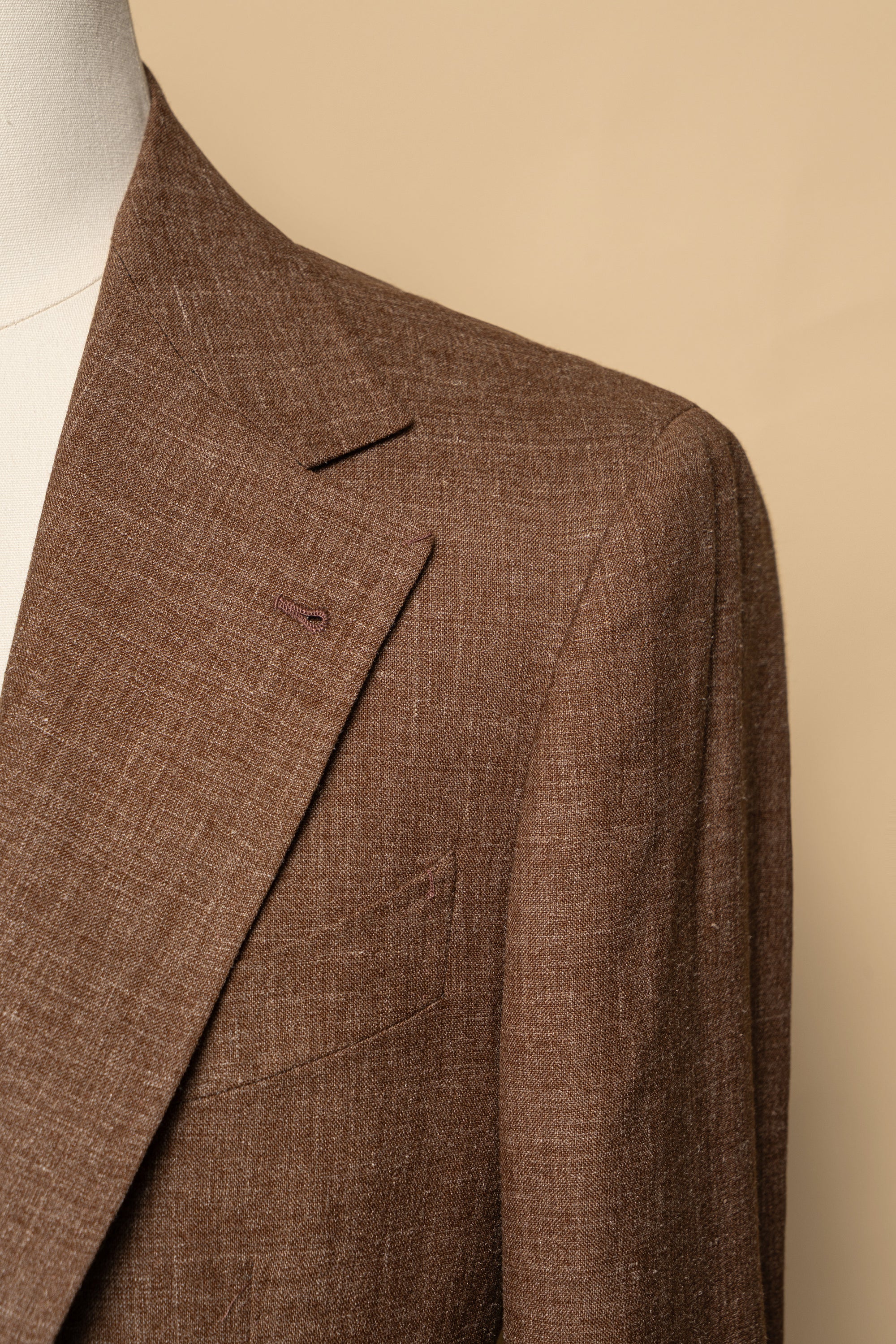 MTO Tangerine Wool Silk Nettle Jacket #805