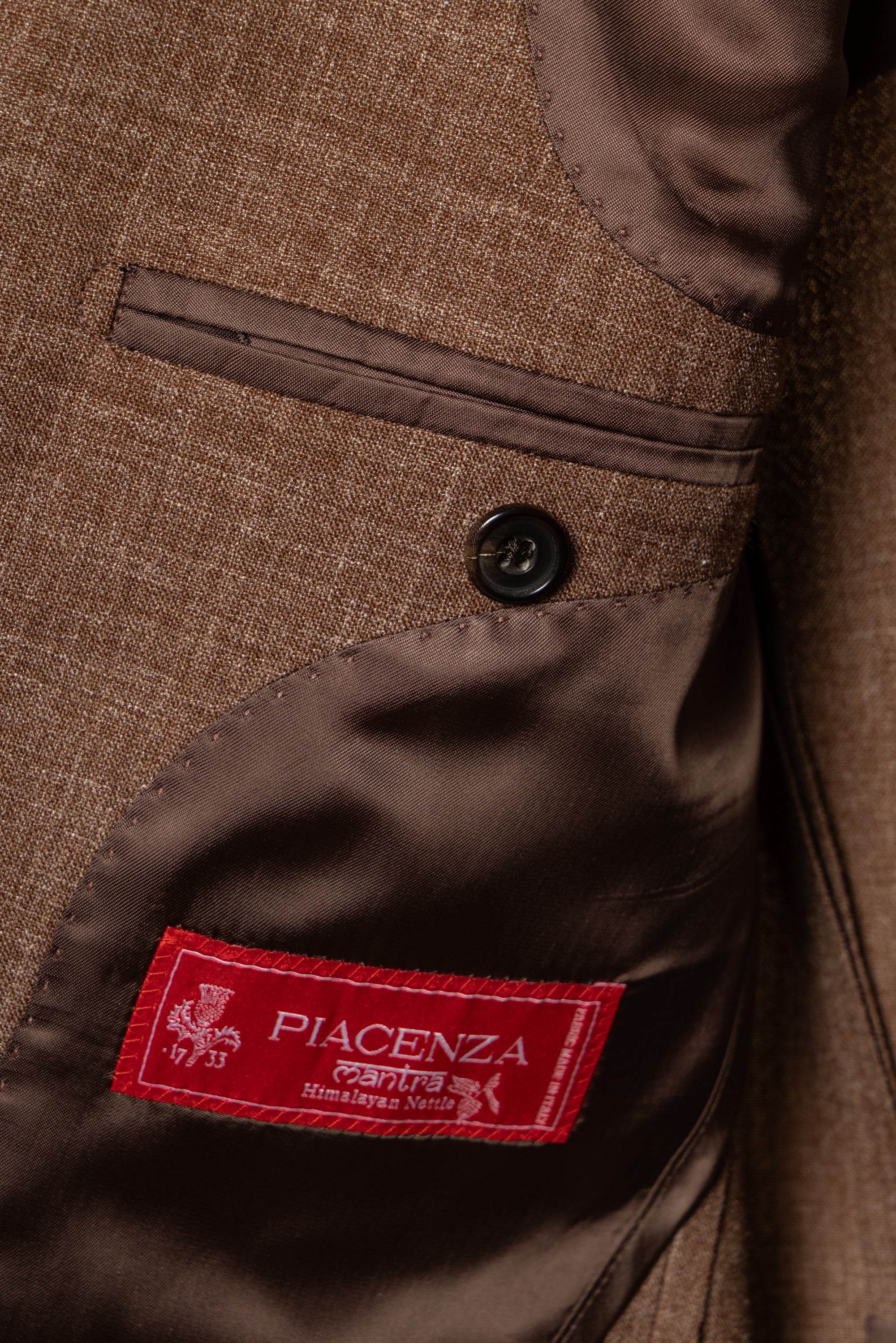 MTO Tangerine Wool Silk Nettle Jacket #805