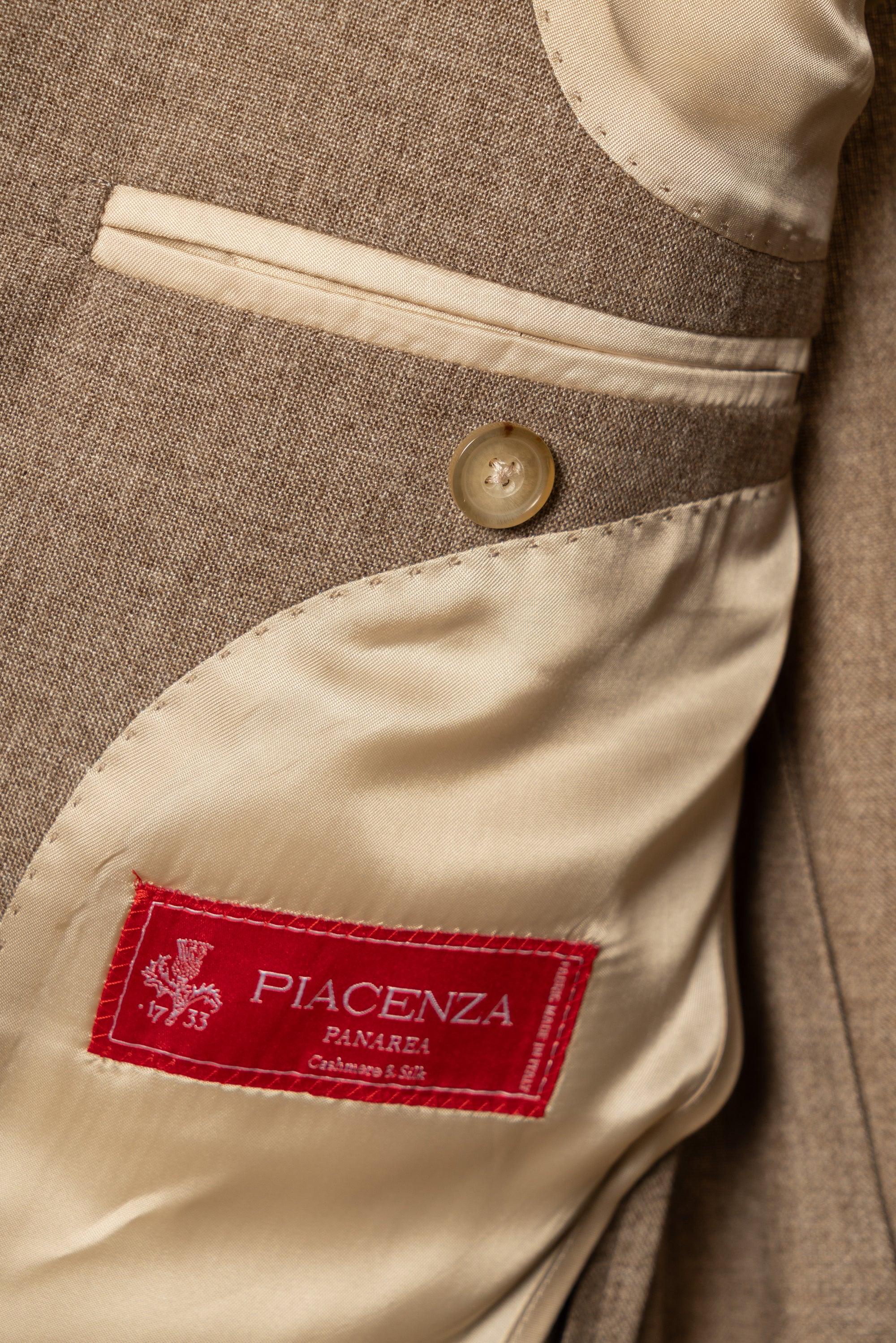 MTO Oatmeal Cashmere Silk Jacket #799