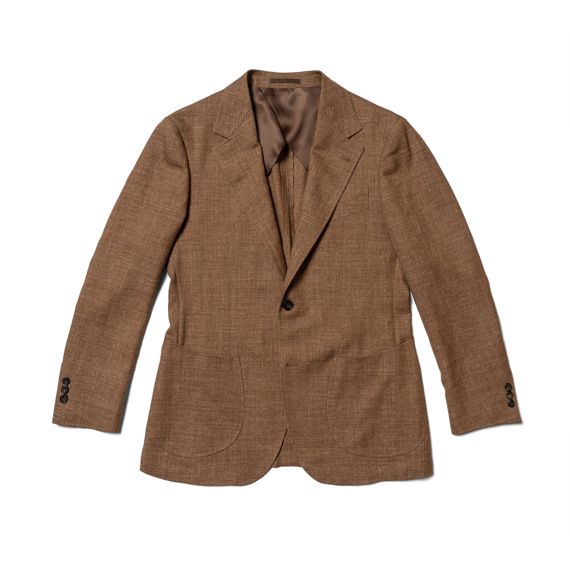 MTO Tangerine Wool Silk Nettle Jacket #805