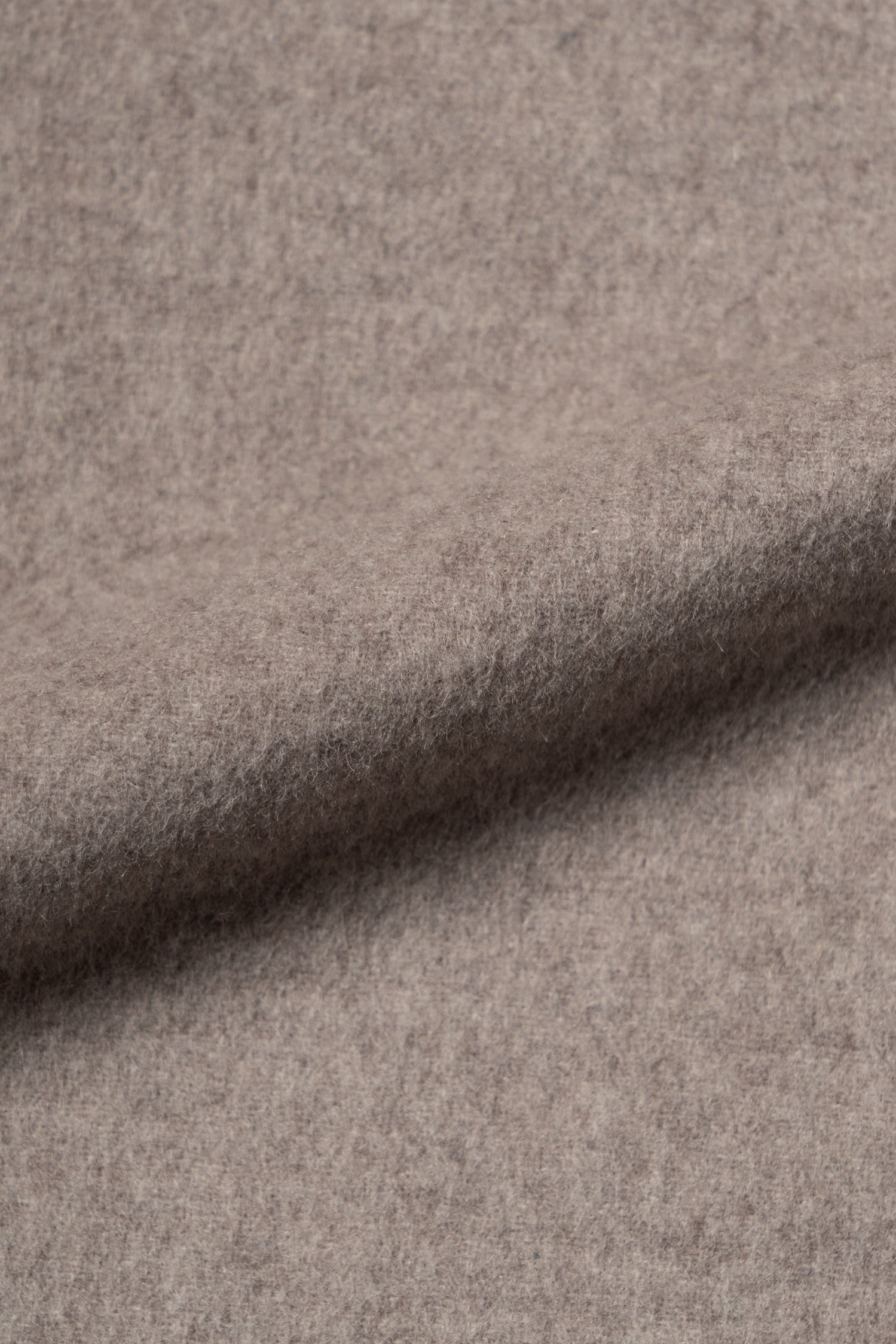 Taupe Wool Silk Flannel Teba Jacket #430