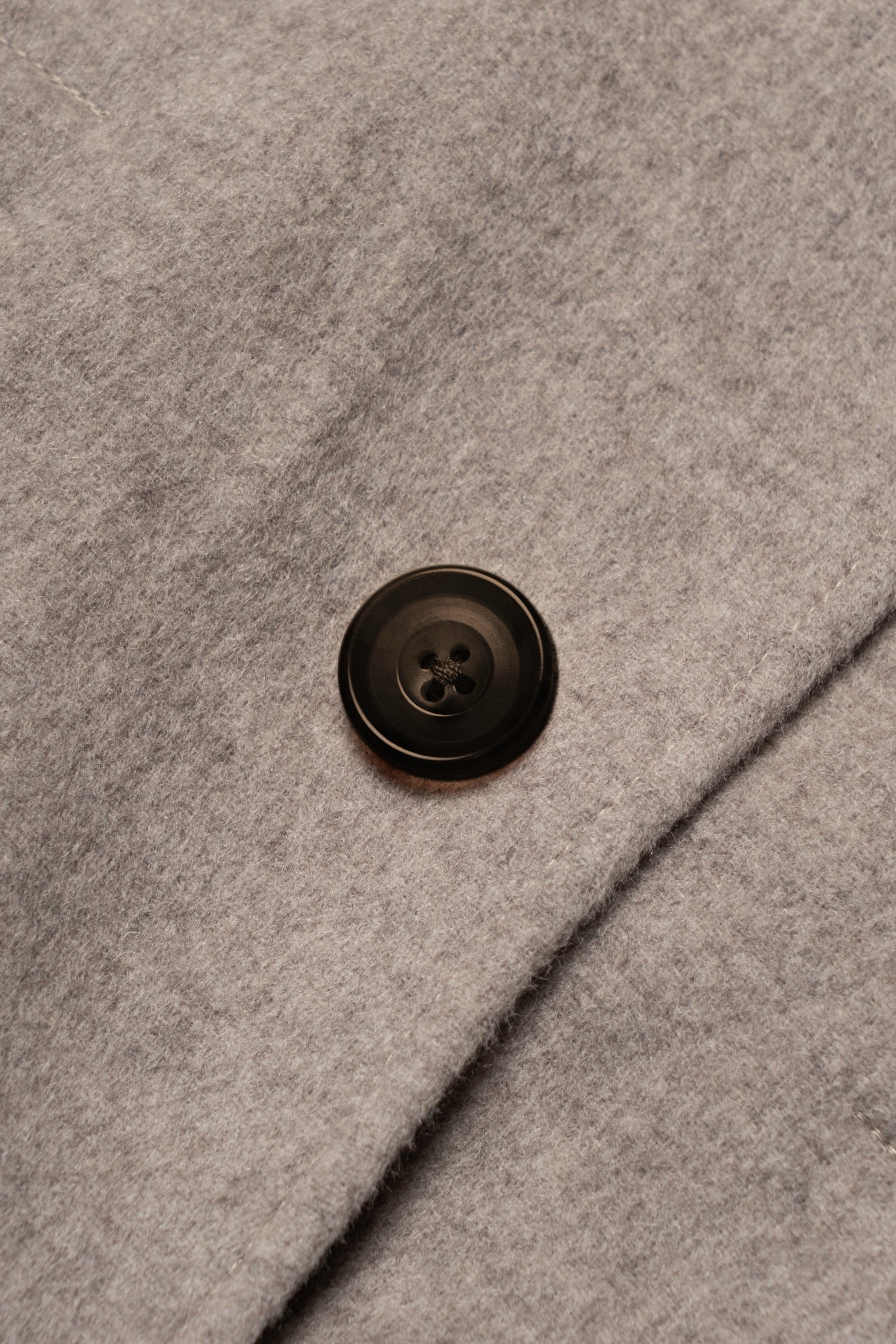 Taupe Wool Silk Flannel Teba Jacket #430