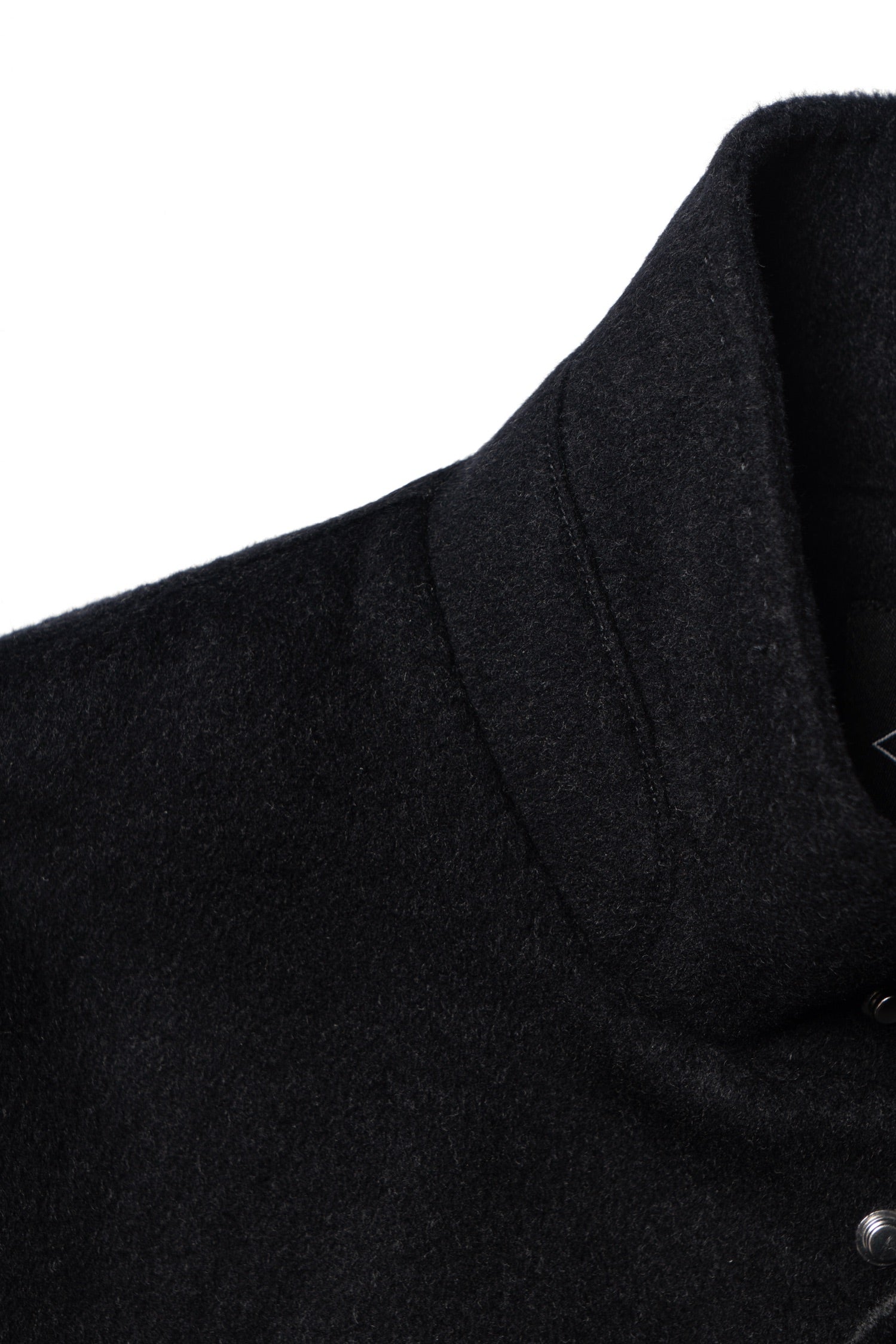 Black Wool Silk M65 Jacket #377