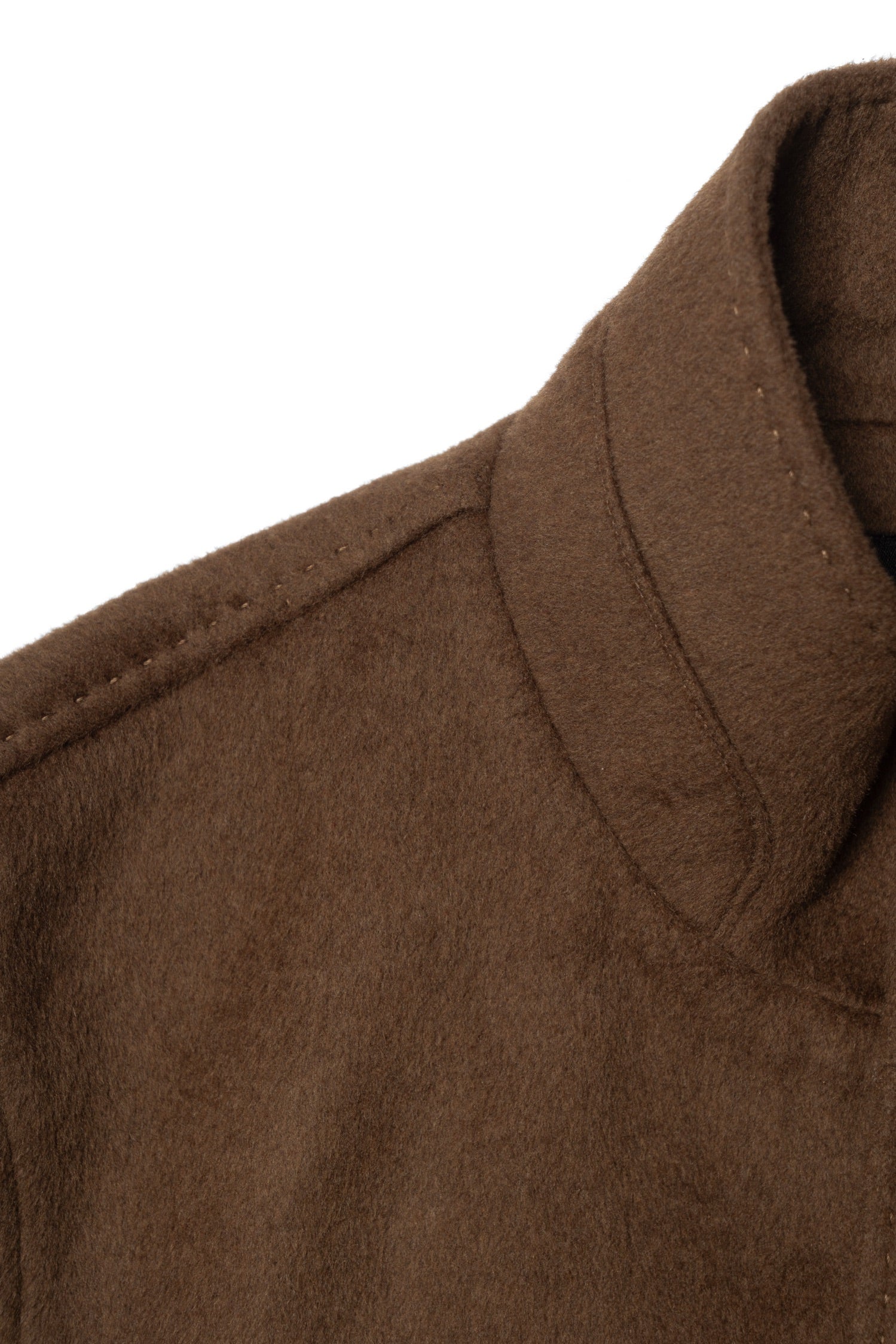 Tobacco Wool Silk M65 Jacket #376