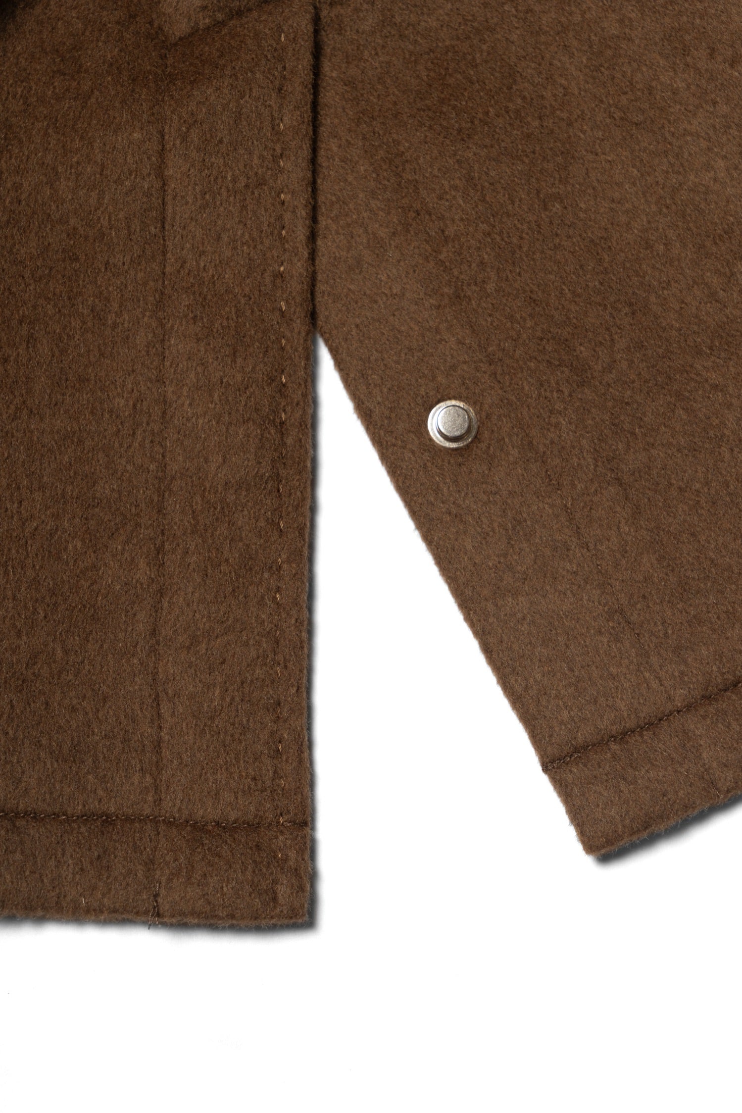 Tobacco Wool Silk M65 Jacket #376