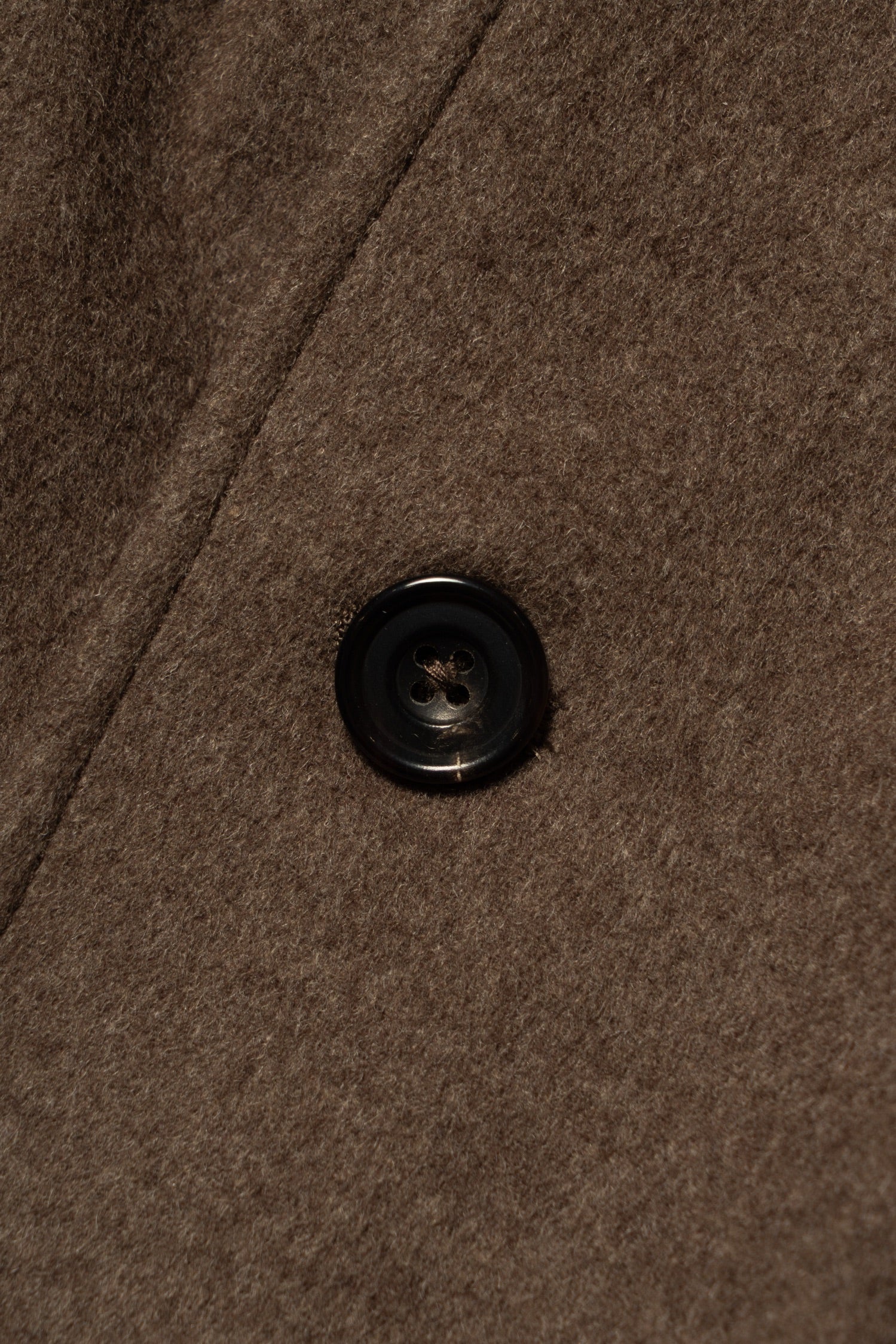Tobacco Wool Silk Flannel Teba Jacket #433