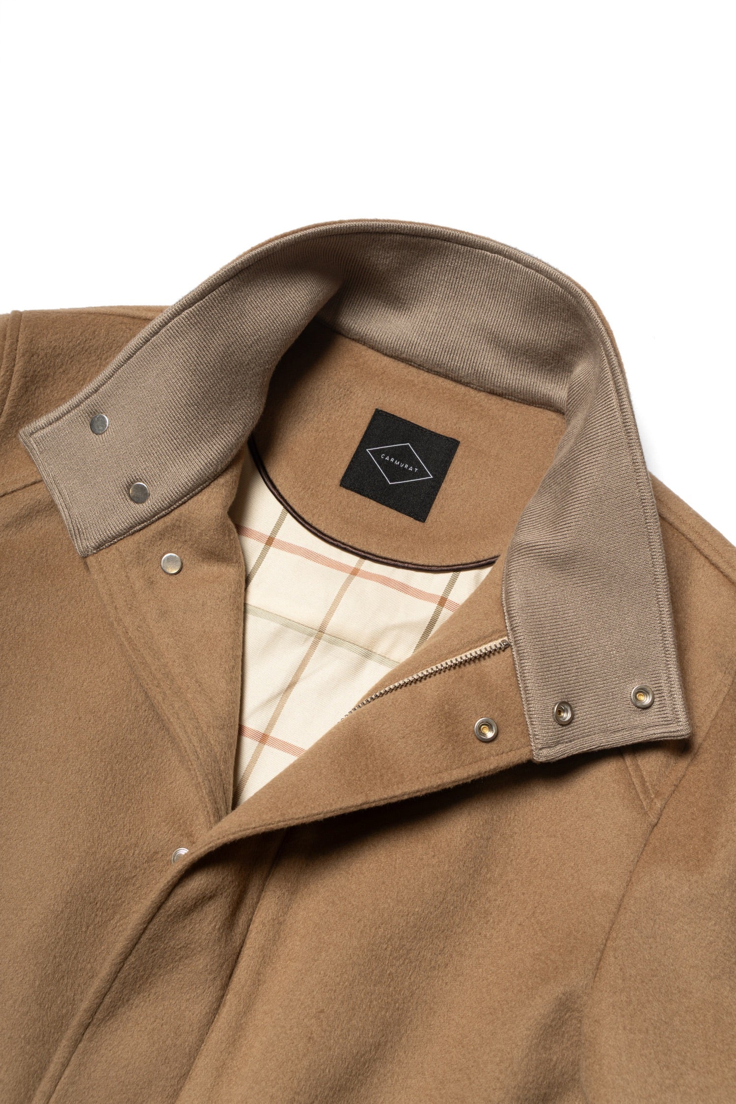 Camel Wool Cashmere M65 Jacket #404